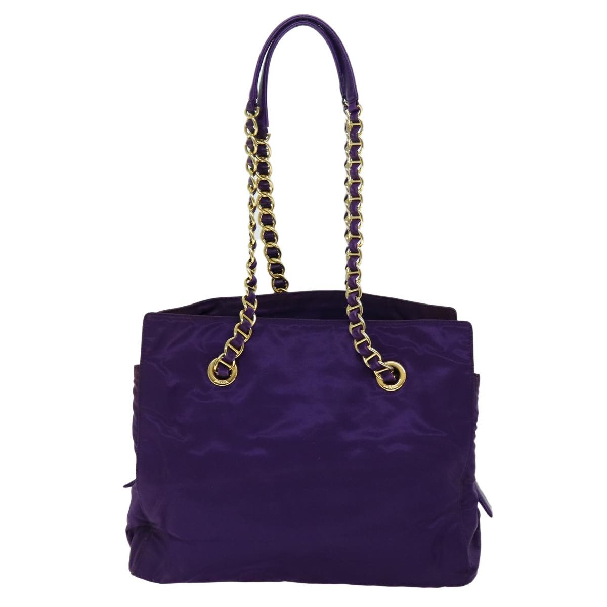 Prada Prada Convertible Chain Tote Quilted Tessuto Size ONE SIZE - 2 Thumbnail