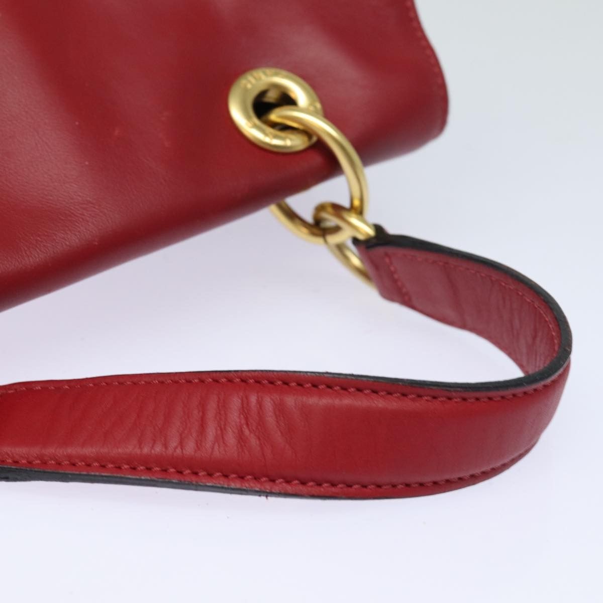 Celine Celine Handbag Leather Size ONE SIZE - 7 Thumbnail