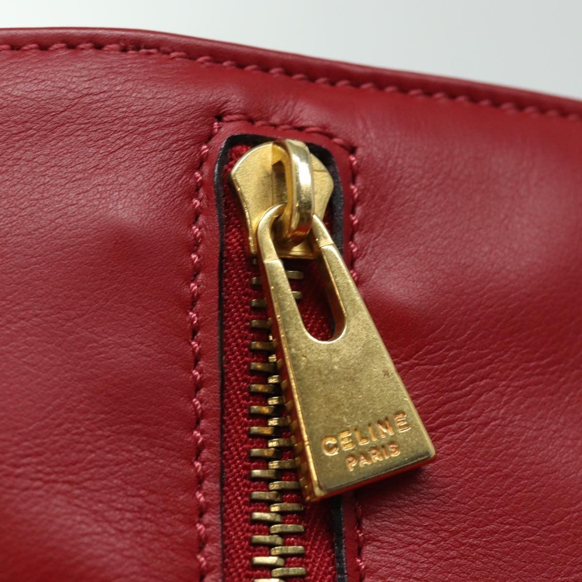 Celine Celine Handbag Leather Size ONE SIZE - 12 Thumbnail