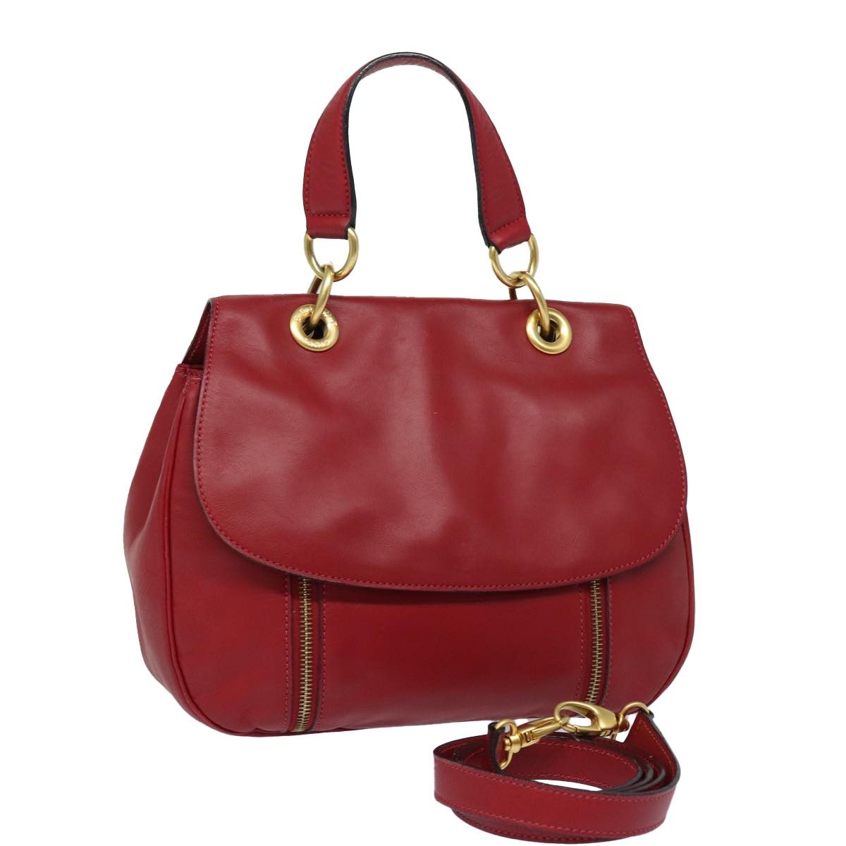 Celine Celine Handbag Leather Size ONE SIZE - 13 Thumbnail