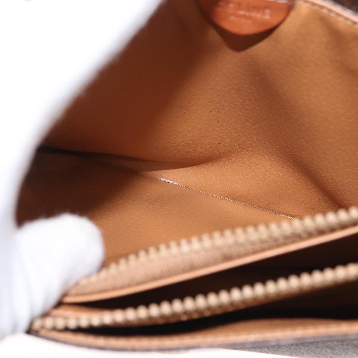 Celine Celine Vintage Macadam Shoulder Bag Canvas Size ONE SIZE - 24 Thumbnail