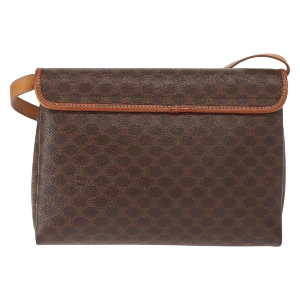 Celine Celine Vintage Macadam Shoulder Bag Canvas Size ONE SIZE - 2 Thumbnail