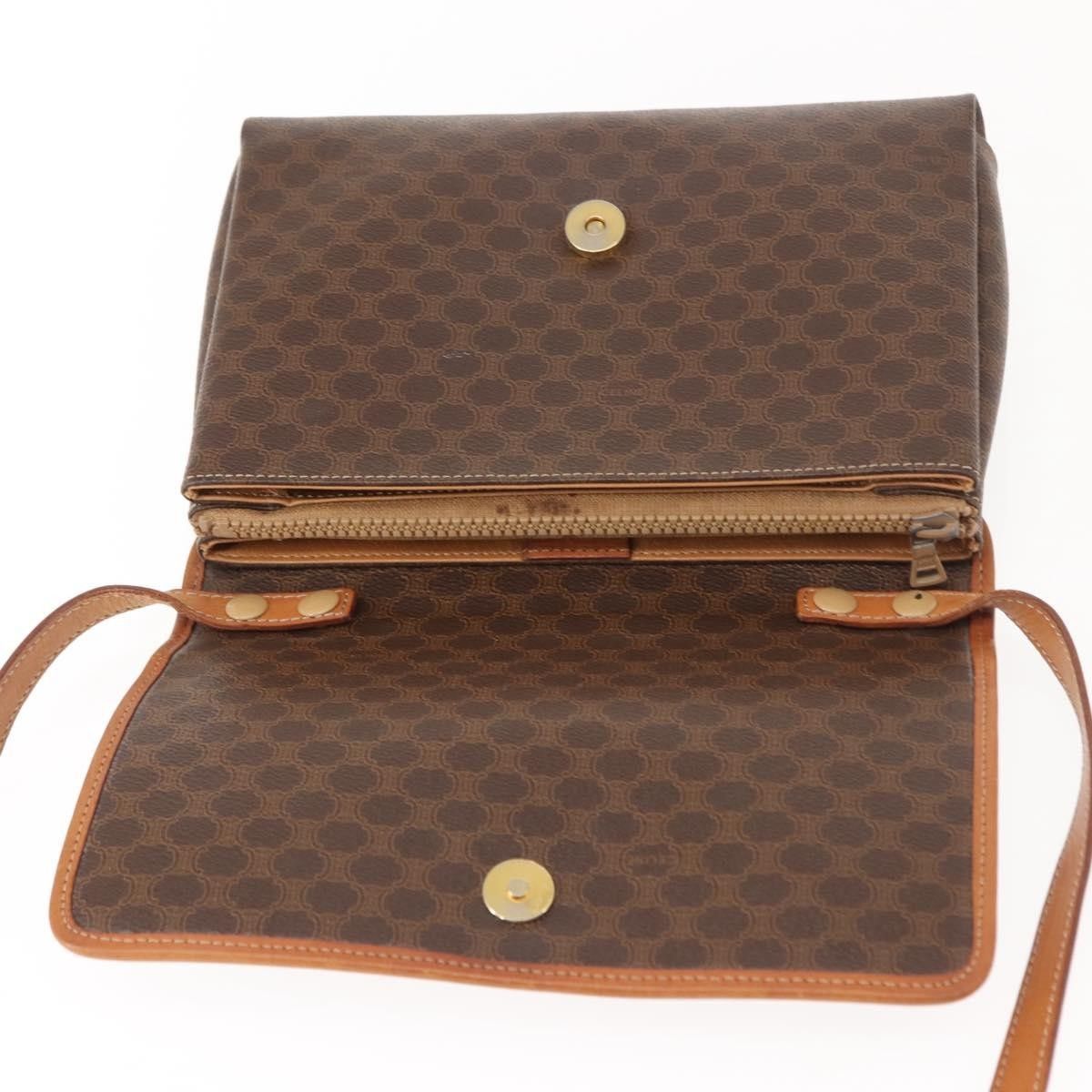 Celine Celine Vintage Macadam Shoulder Bag Canvas Size ONE SIZE - 19 Thumbnail