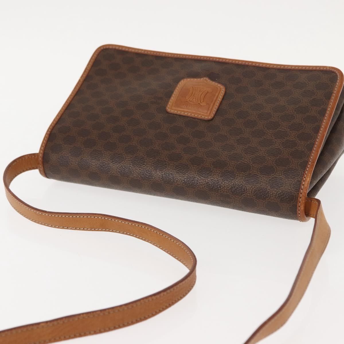 Celine Celine Vintage Macadam Shoulder Bag Canvas Size ONE SIZE - 15 Thumbnail