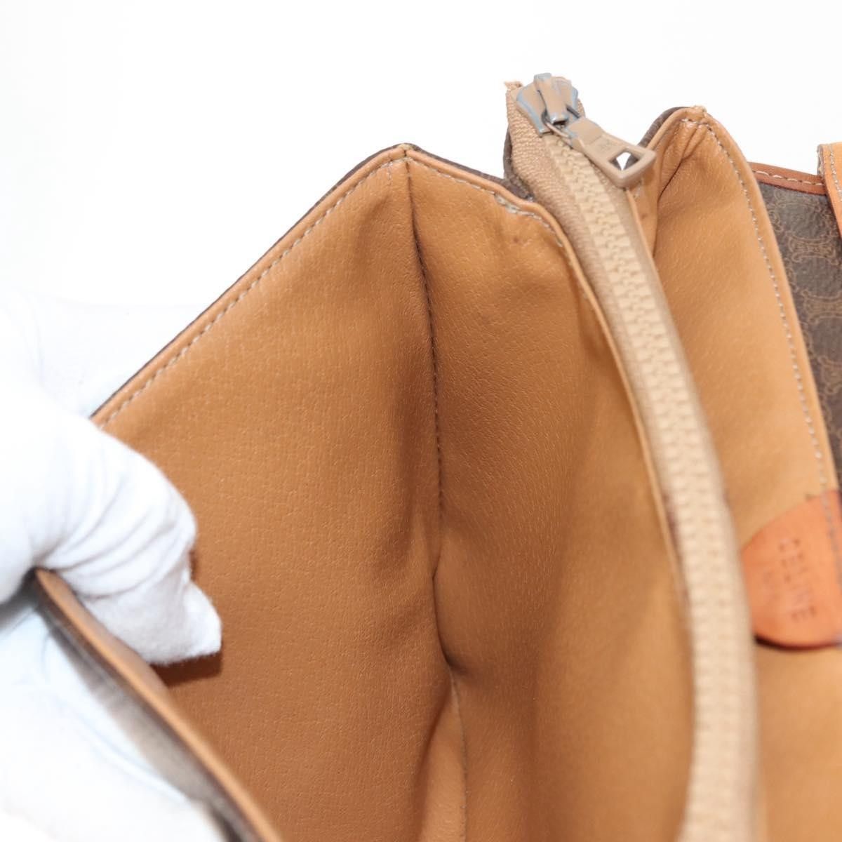 Celine Celine Vintage Macadam Shoulder Bag Canvas Size ONE SIZE - 22 Thumbnail