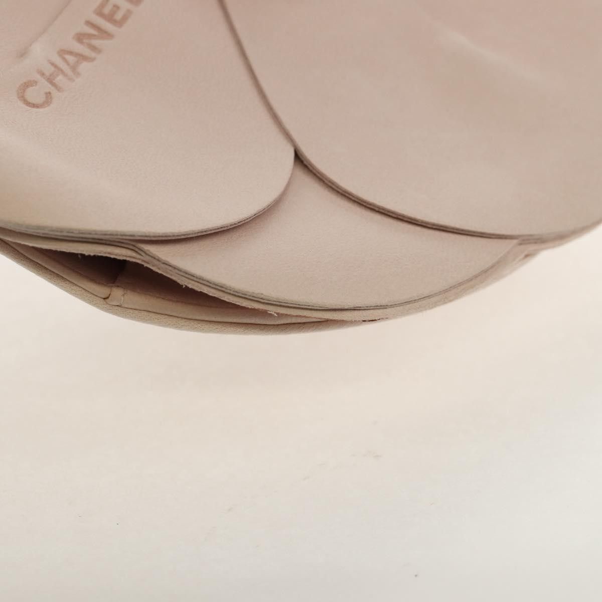 Chanel Chanel Camellia Round Clutch with Chain Satin Size ONE SIZE - 12 Thumbnail