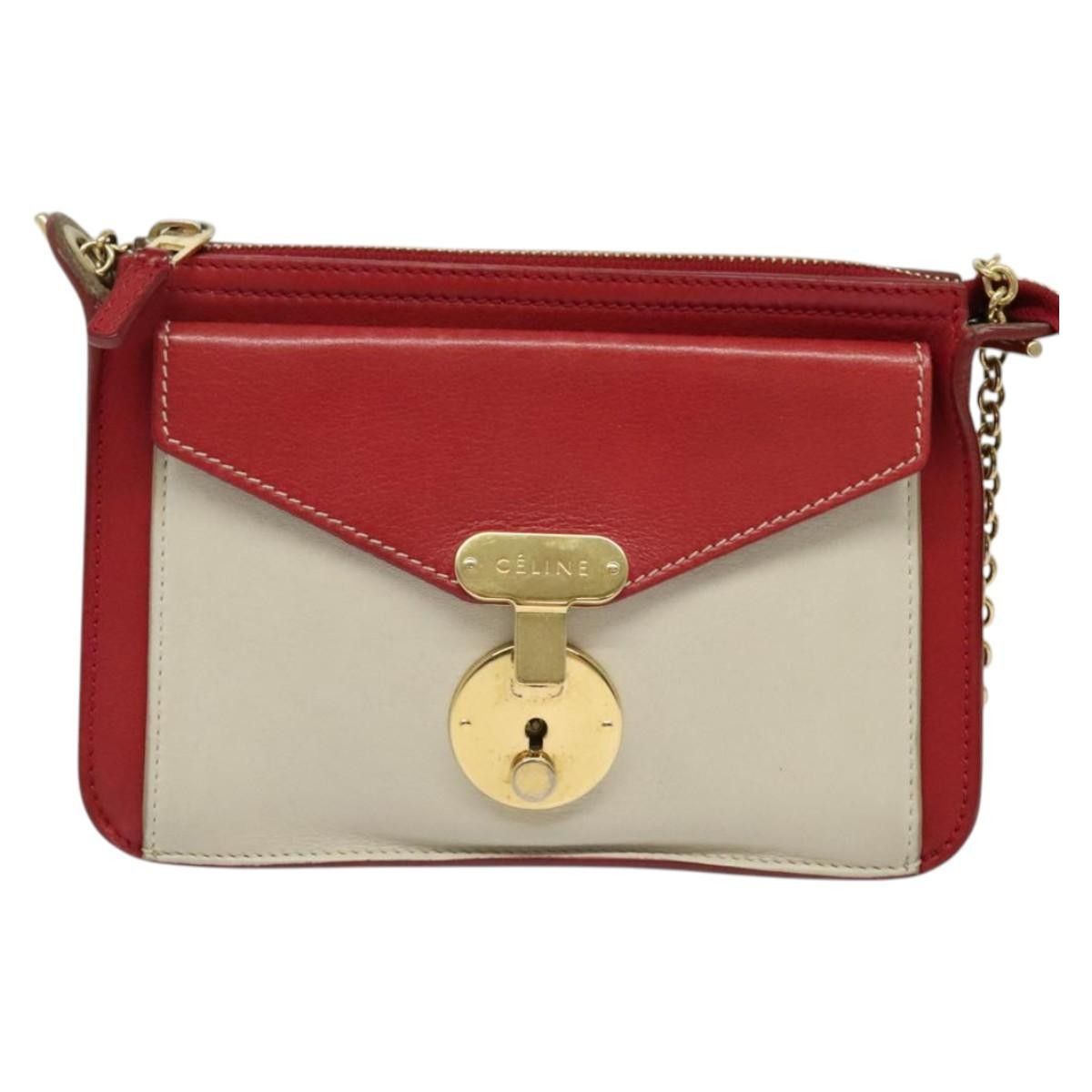 Celine Celine Shoulder Bag Leather Size ONE SIZE - 19 Thumbnail
