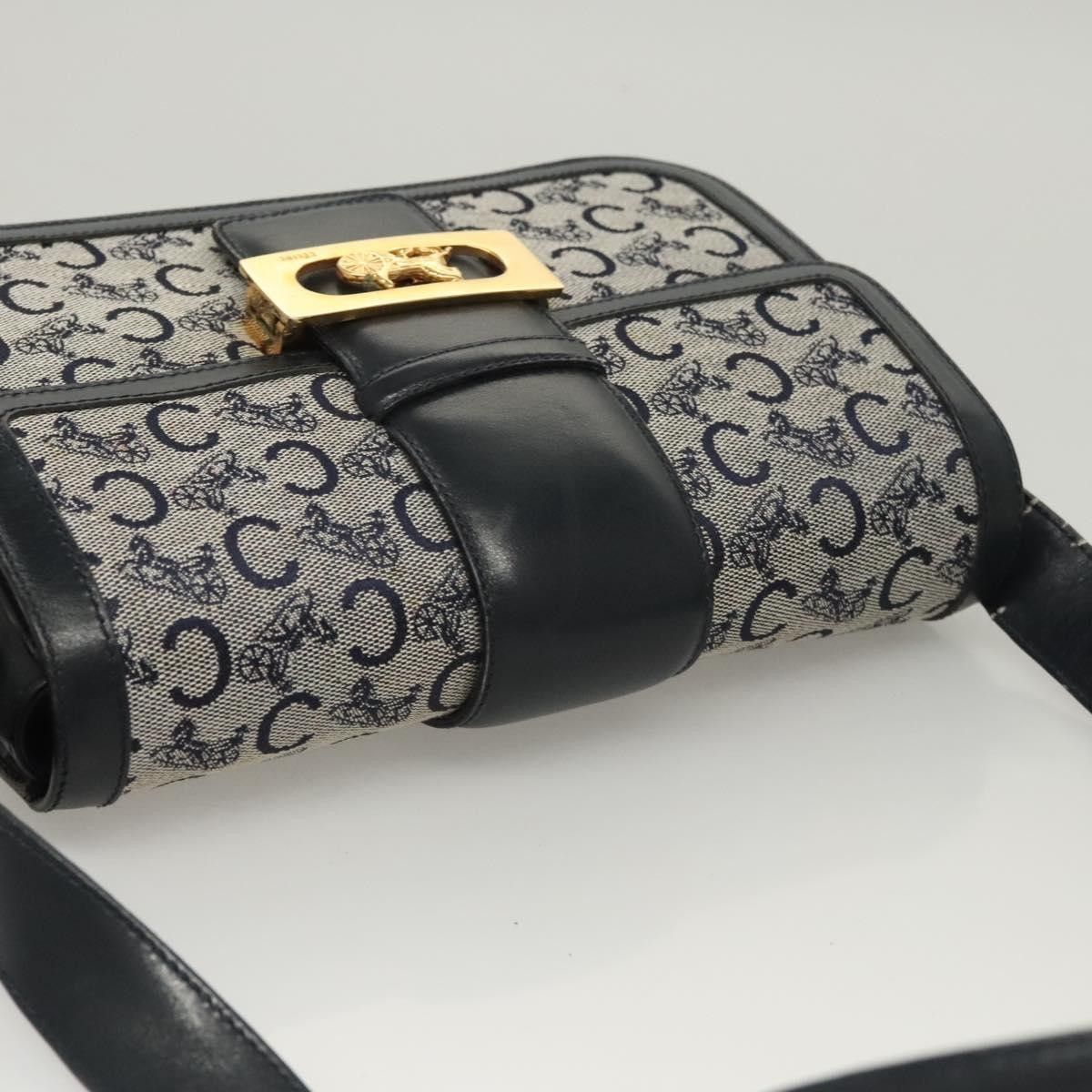 Celine Celine C Sulky Shoulder bag Canvas and Leather Size ONE SIZE - 16 Thumbnail