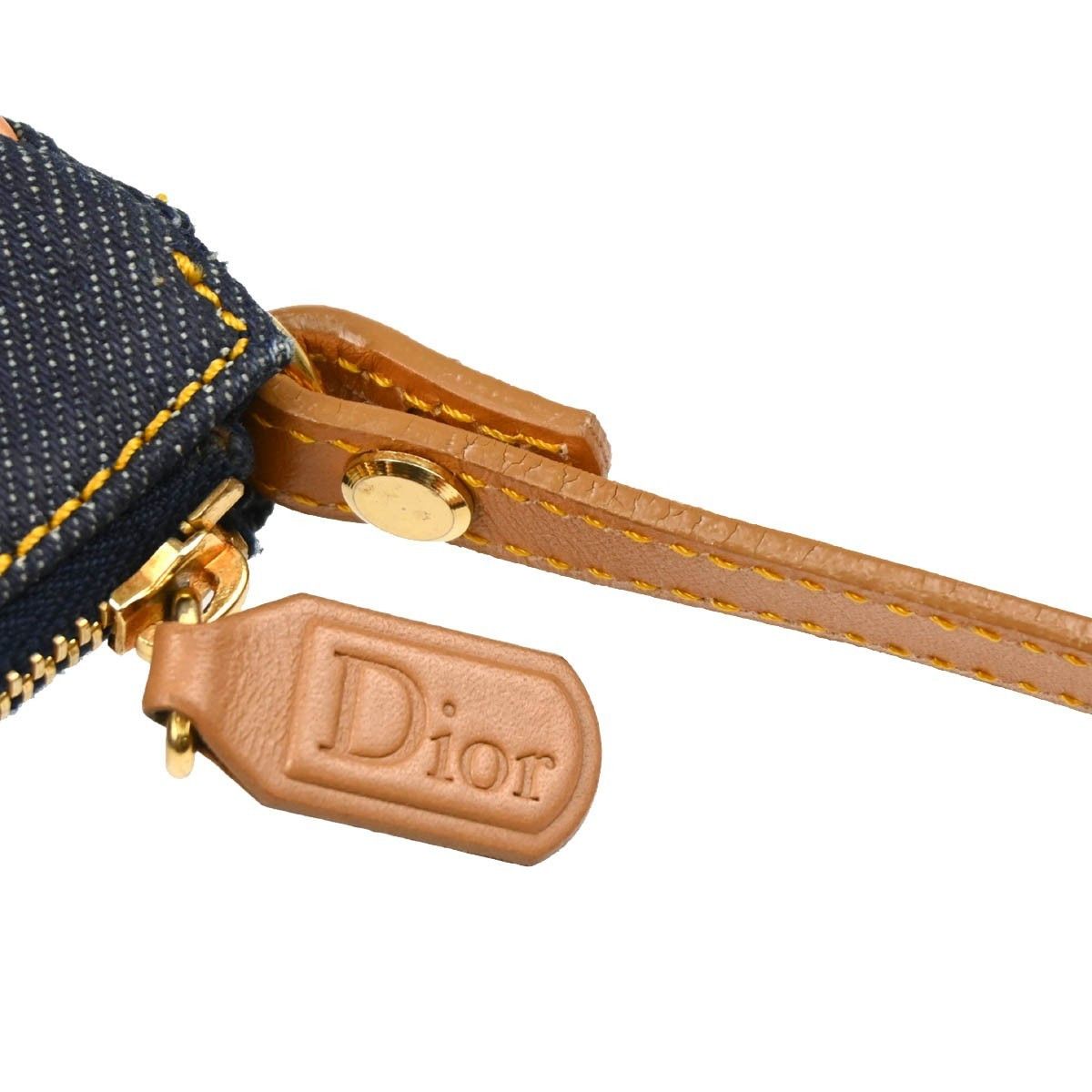 Dior Christian Dior Saddle Handbag Denim Size ONE SIZE - 9 Thumbnail