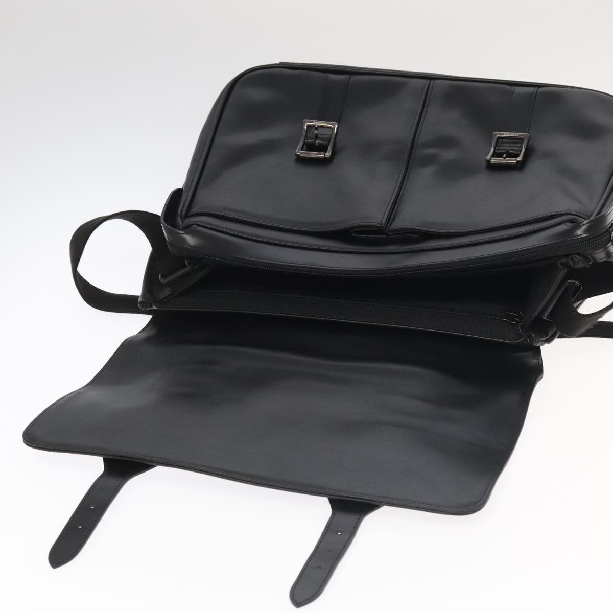 Versace Versace Messenger Bag Leather Size ONE SIZE - 18 Thumbnail