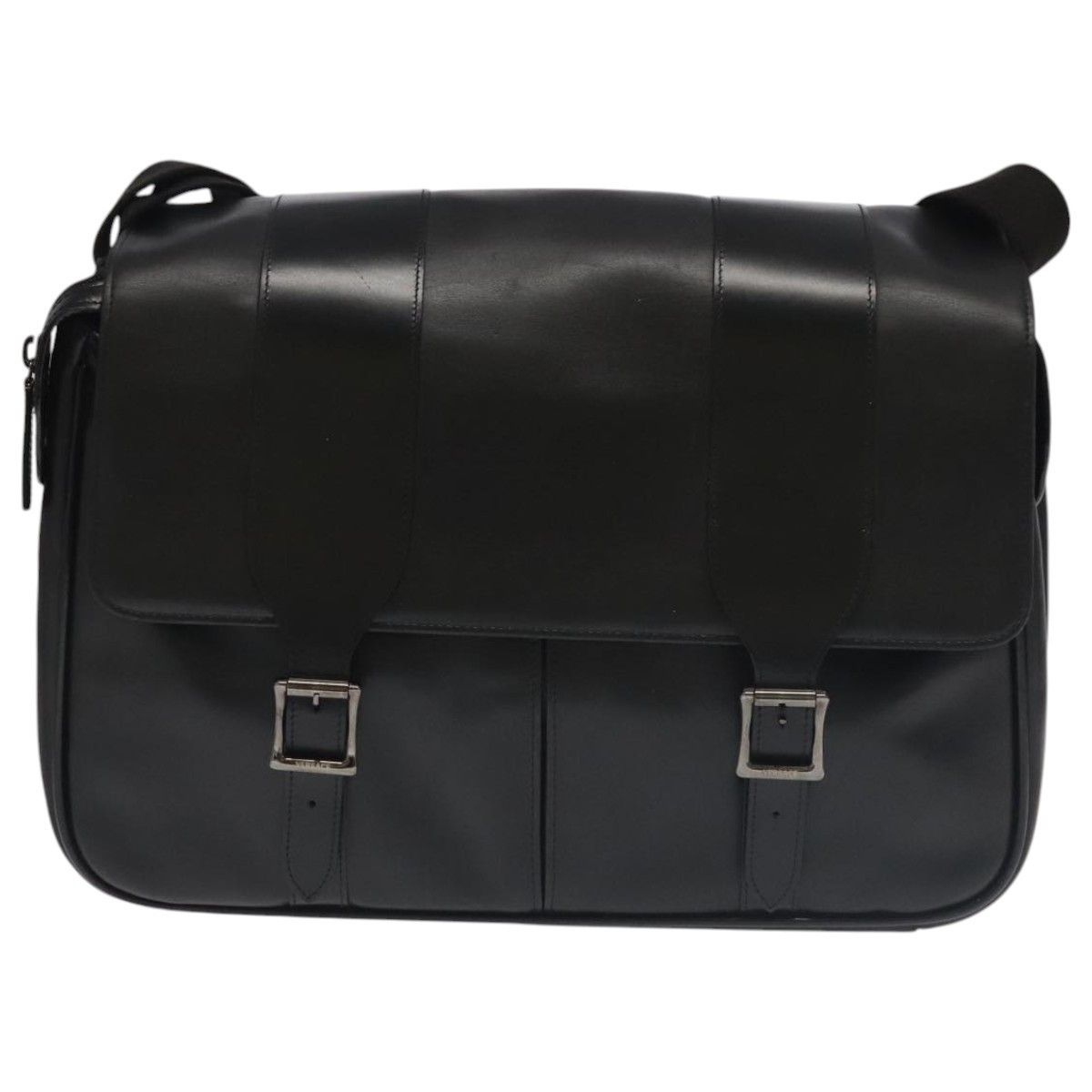 Versace Versace Messenger Bag Leather Size ONE SIZE - 19 Thumbnail