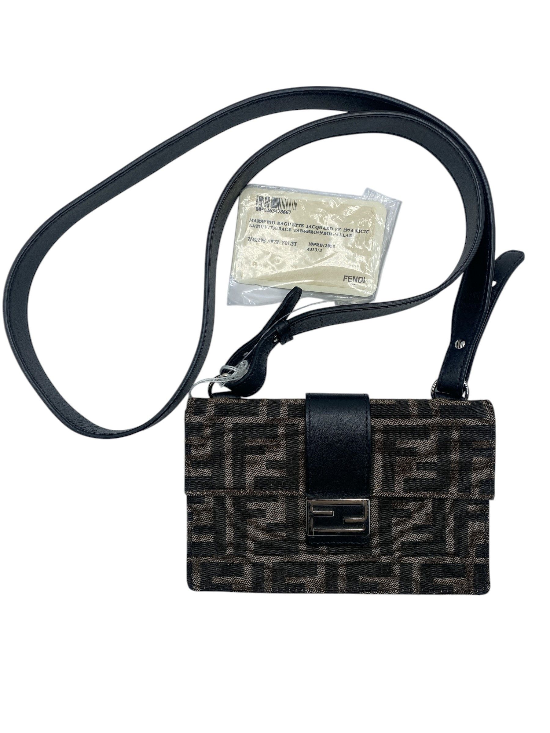 Fendi Fendi Flap Zucca Canvas Size ONE SIZE - 5 Thumbnail
