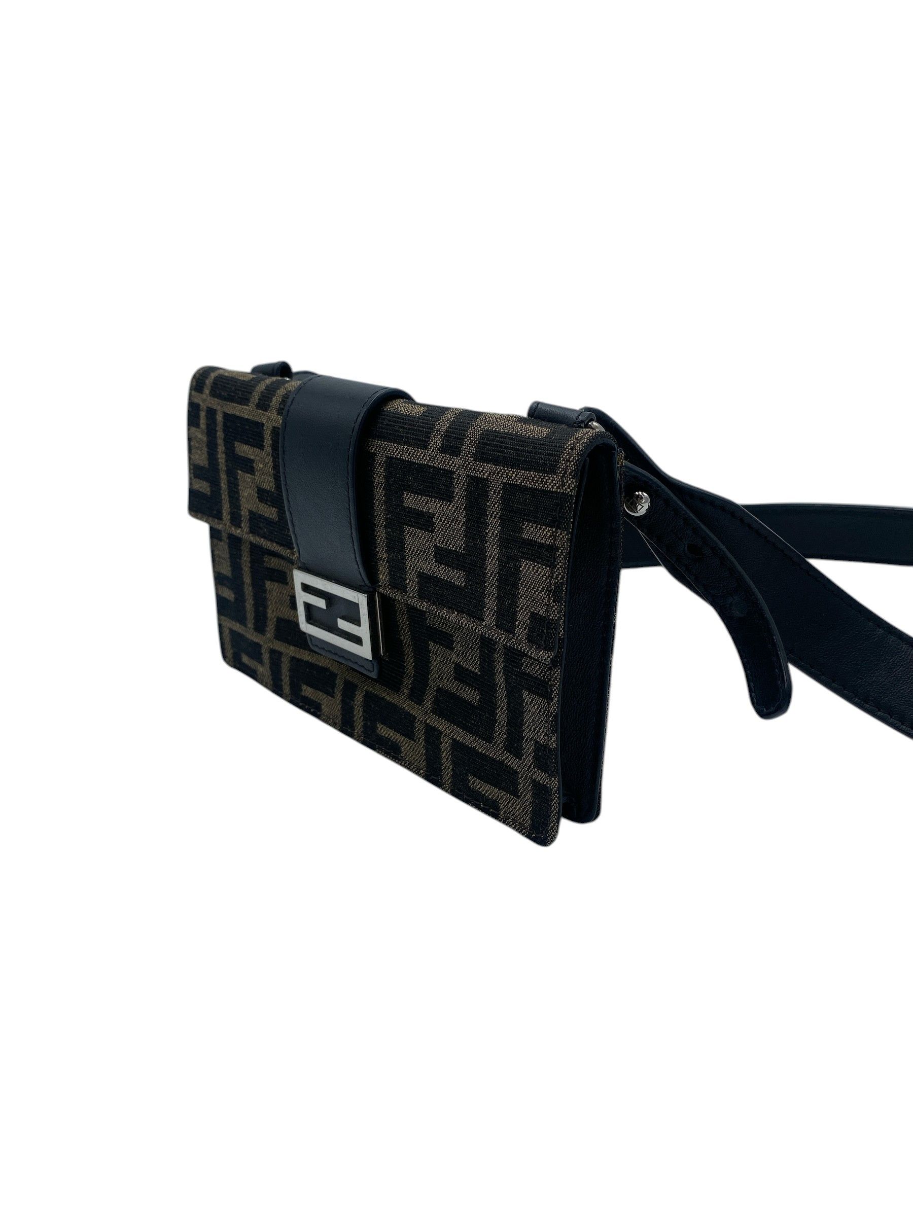 Fendi Fendi Flap Zucca Canvas Size ONE SIZE - 3 Thumbnail