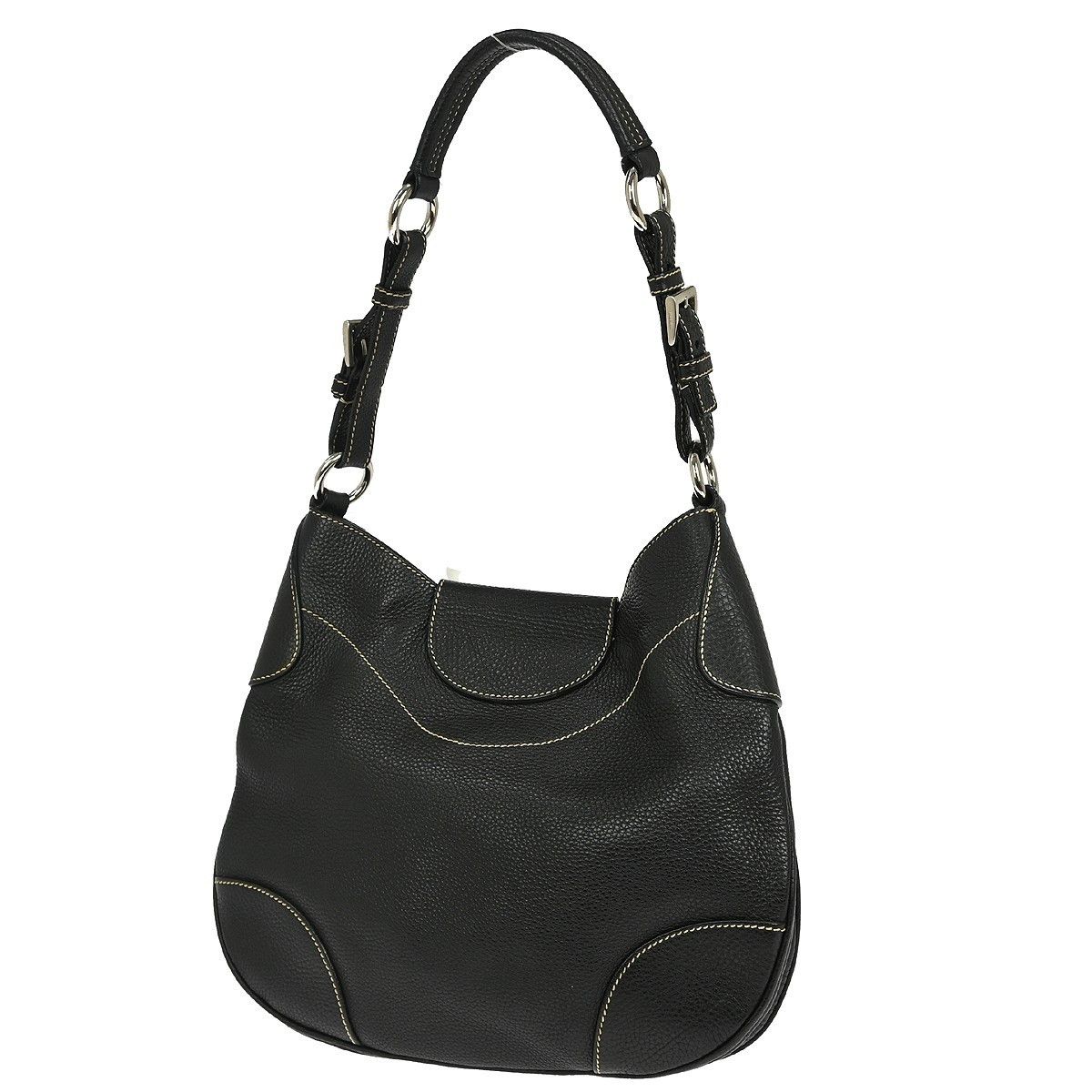 Prada Prada Vintage Shoulder Bag Leather Size ONE SIZE - 2 Thumbnail