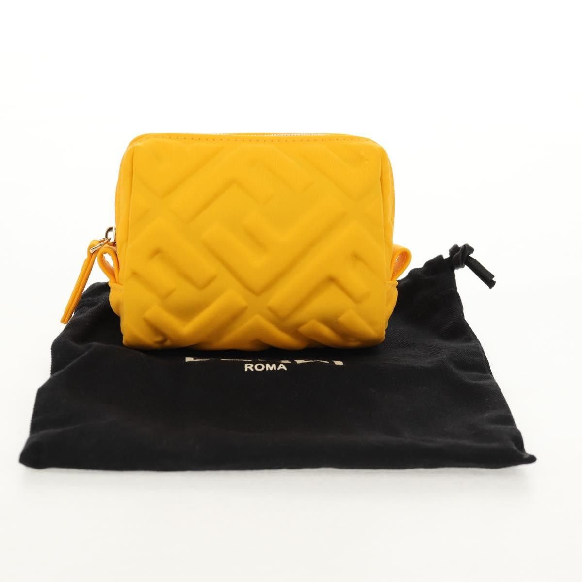 Fendi Fendi FF Logo Pouch Nylon Size ONE SIZE - 13 Thumbnail