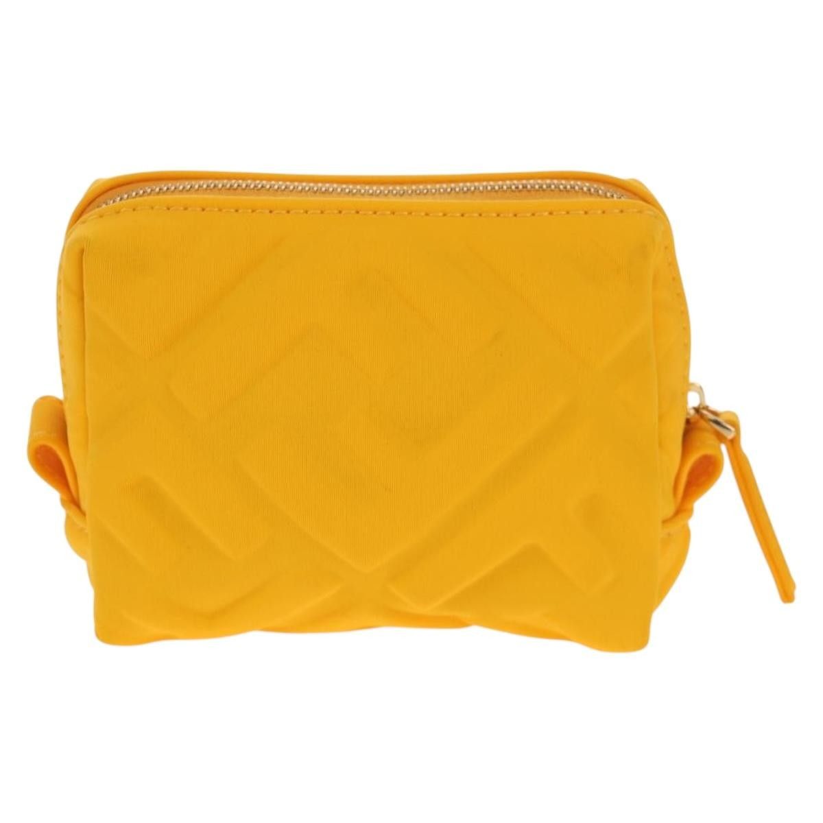 Fendi Fendi FF Logo Pouch Nylon Size ONE SIZE - 2 Thumbnail