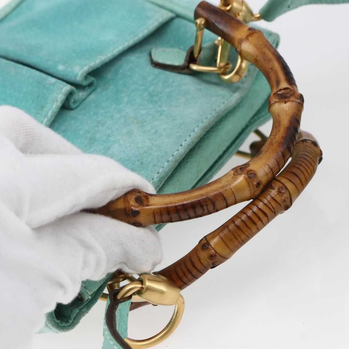 Gucci Gucci Bamboo Zip Pouch Leather Size ONE SIZE - 11 Thumbnail