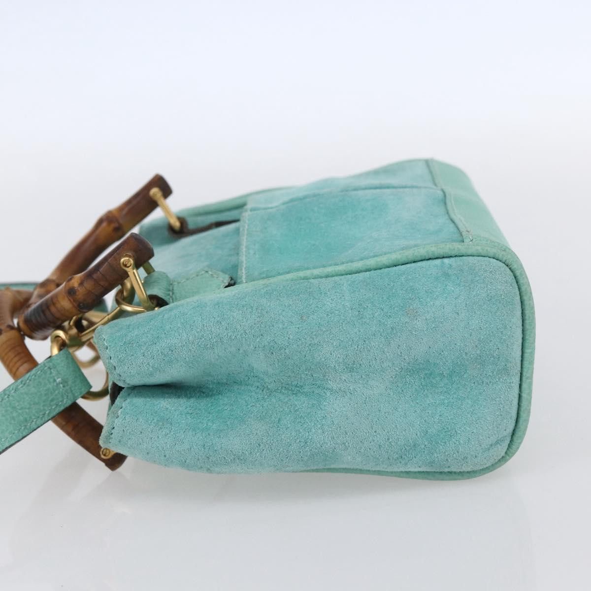 Gucci Gucci Bamboo Zip Pouch Leather Size ONE SIZE - 18 Thumbnail