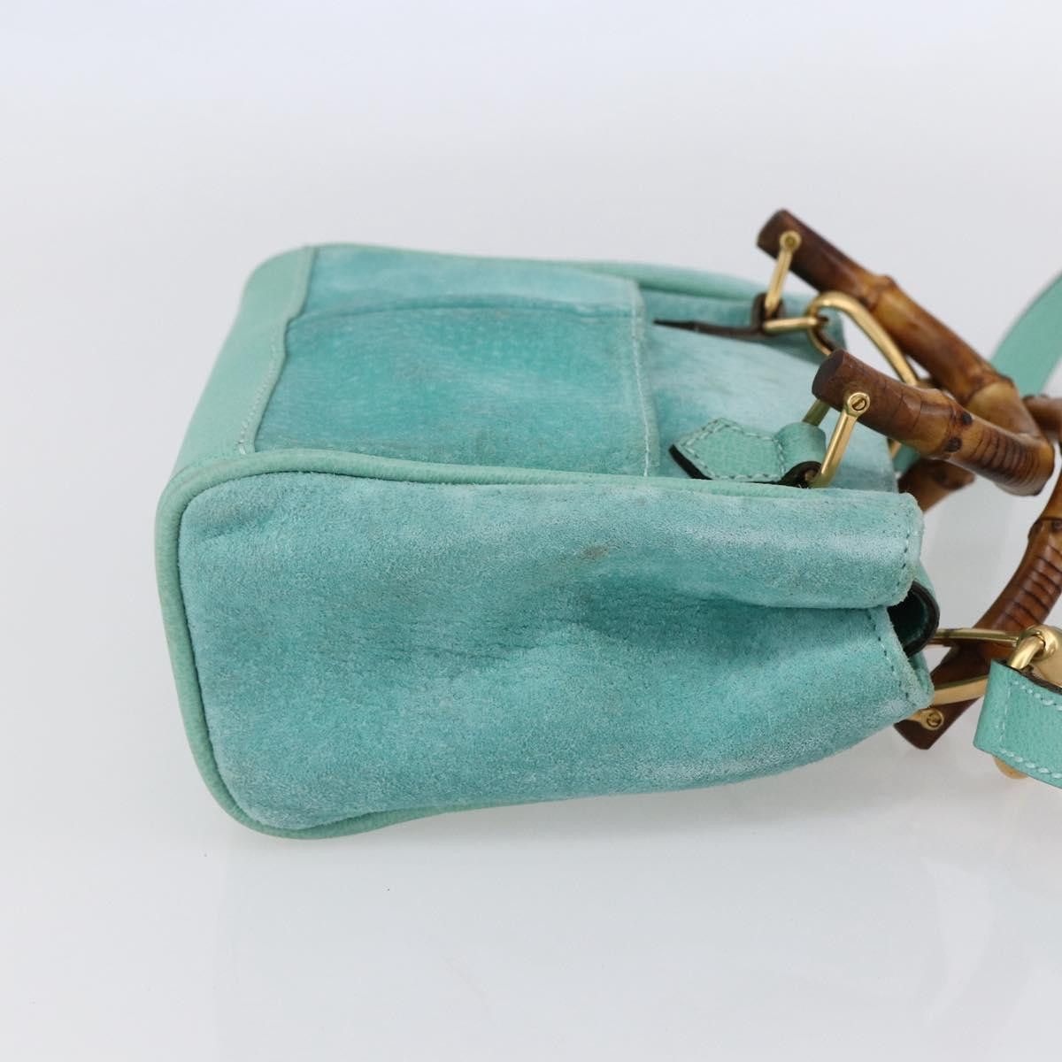 Gucci Gucci Bamboo Zip Pouch Leather Size ONE SIZE - 16 Thumbnail