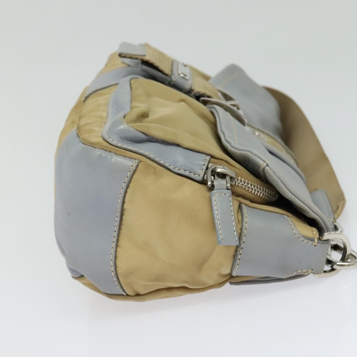 Prada Prada Double Pocket Buckle Flap Bag Tessuto with Leather Size ONE SIZE - 4 Thumbnail