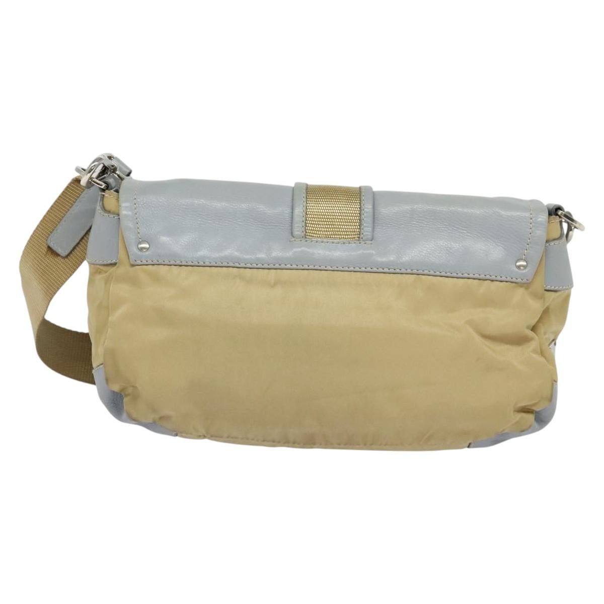 Prada Prada Double Pocket Buckle Flap Bag Tessuto with Leather Size ONE SIZE - 2 Thumbnail