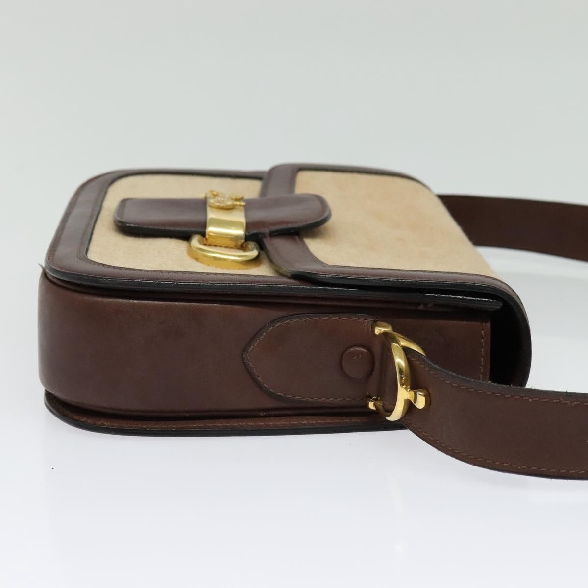Celine Celine Horse Carriage Shoulder bag Canvas and Leather Size ONE SIZE - 4 Thumbnail