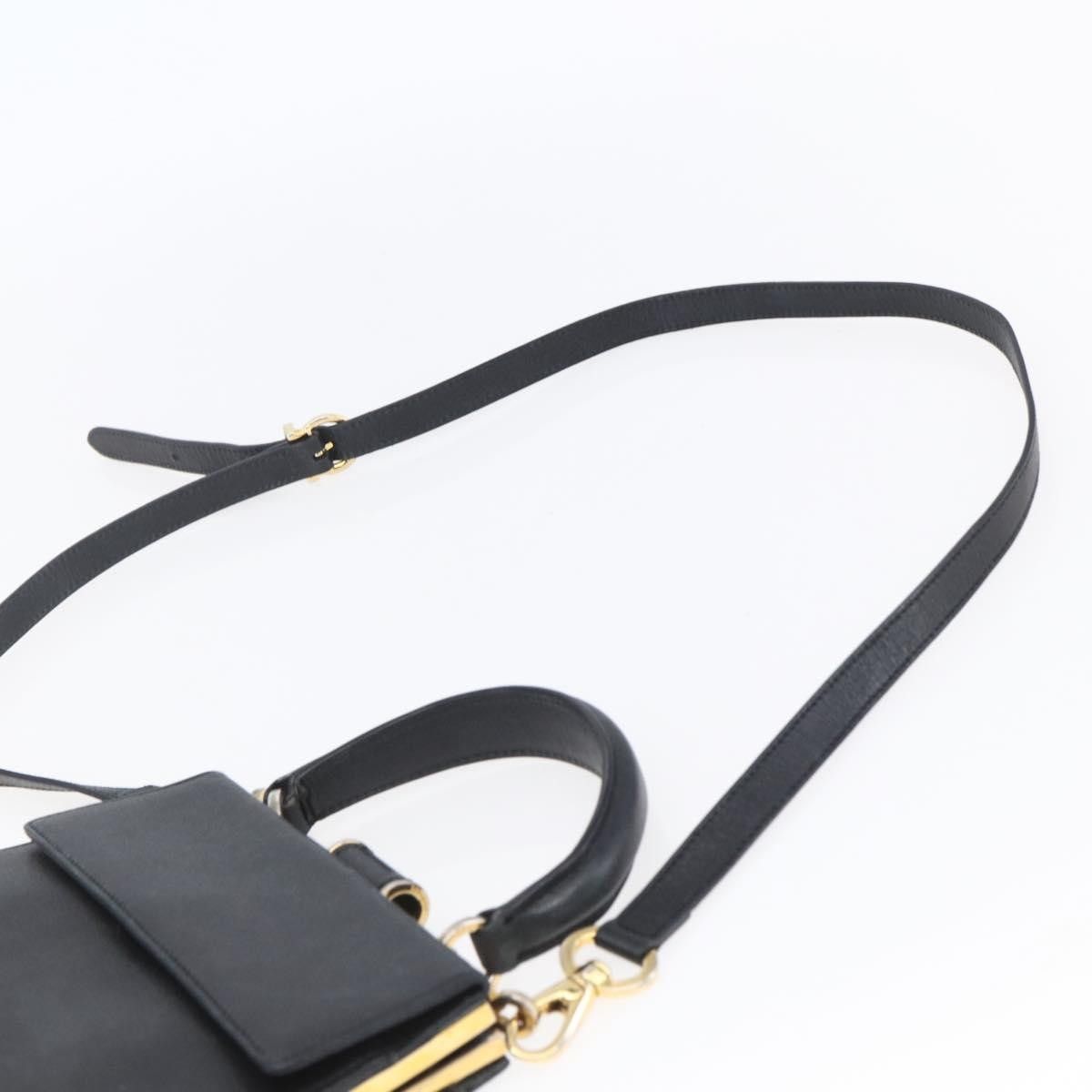 Salvatore Ferragamo Salvatore Ferragamo Vintage Shoulder Bag Leather Size ONE SIZE - 20 Thumbnail