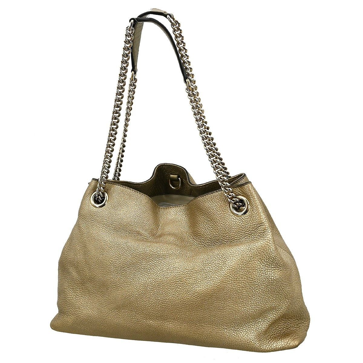 Gucci Gucci Soho Chain Strap Shoulder Bag Leather Size ONE SIZE - 2 Thumbnail