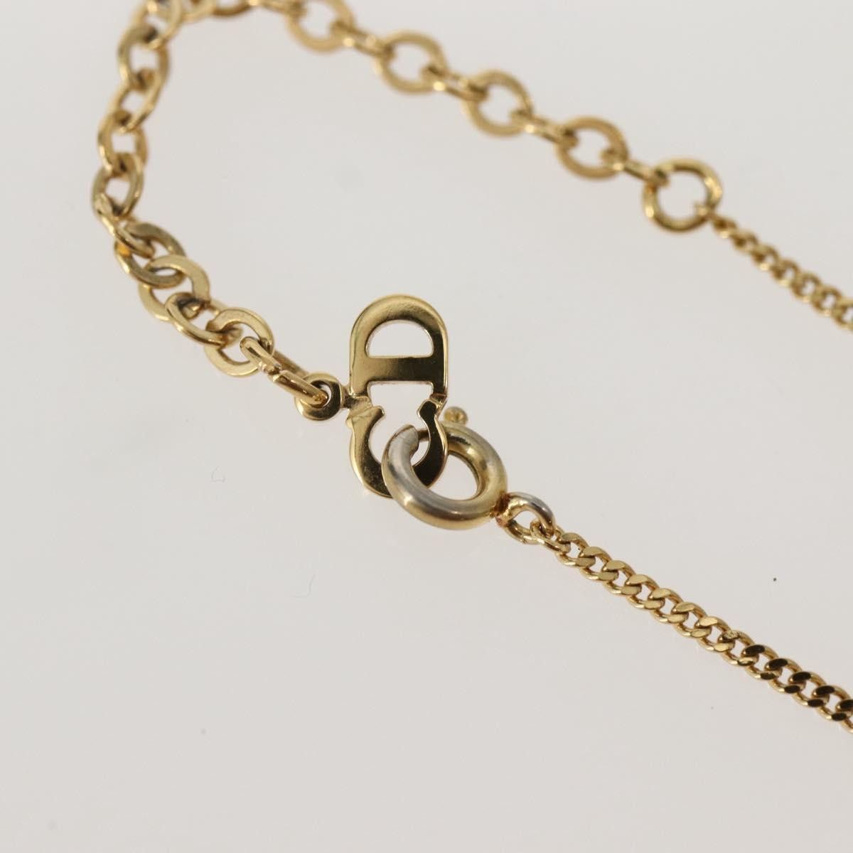 Dior Christian Dior CD Pendant Necklace Metal and Crystals Size ONE SIZE - 7 Thumbnail