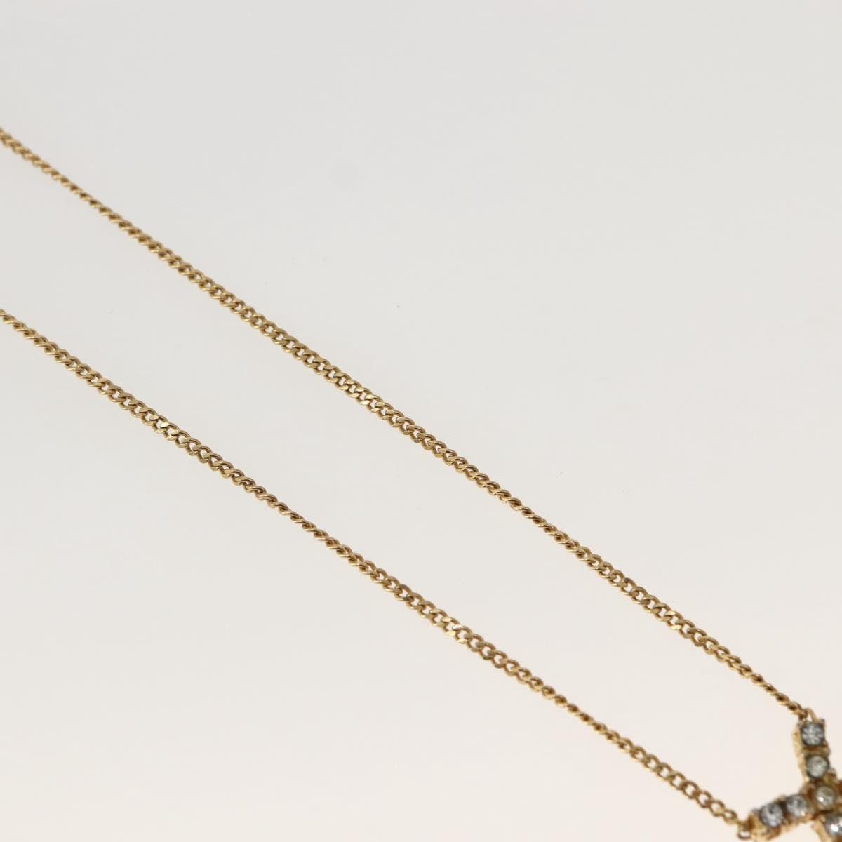 Dior Christian Dior CD Pendant Necklace Metal and Crystals Size ONE SIZE - 10 Thumbnail