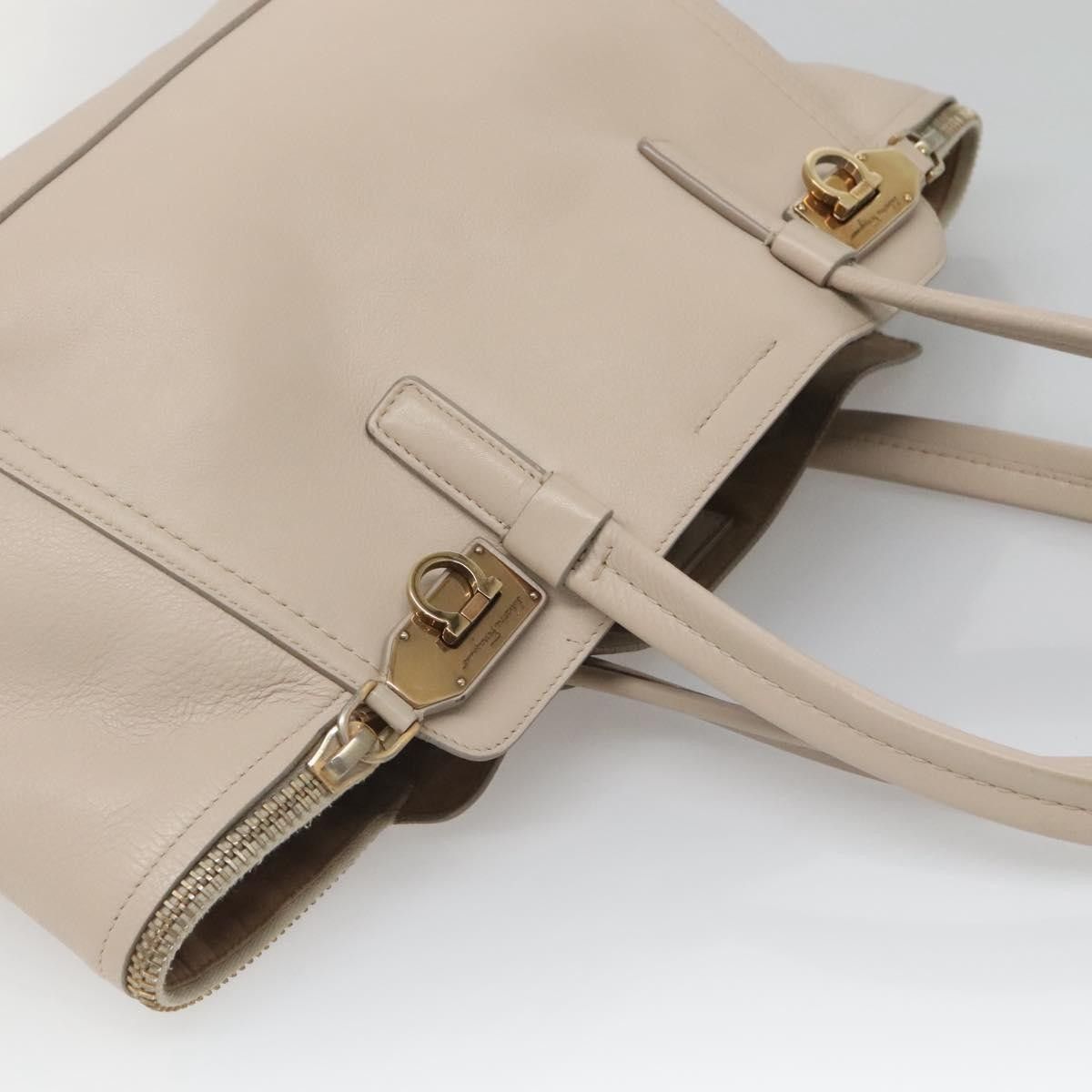 Salvatore Ferragamo Salvatore Ferragamo Gancini Tote Leather Size ONE SIZE - 16 Thumbnail