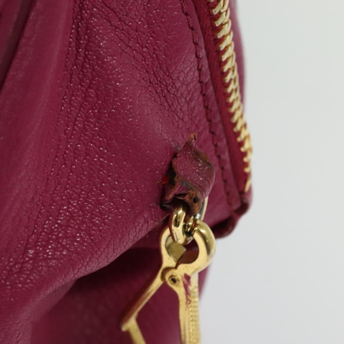 Miu Miu Miu Miu Madras Bowler Bag Leather Size ONE SIZE - 15 Thumbnail