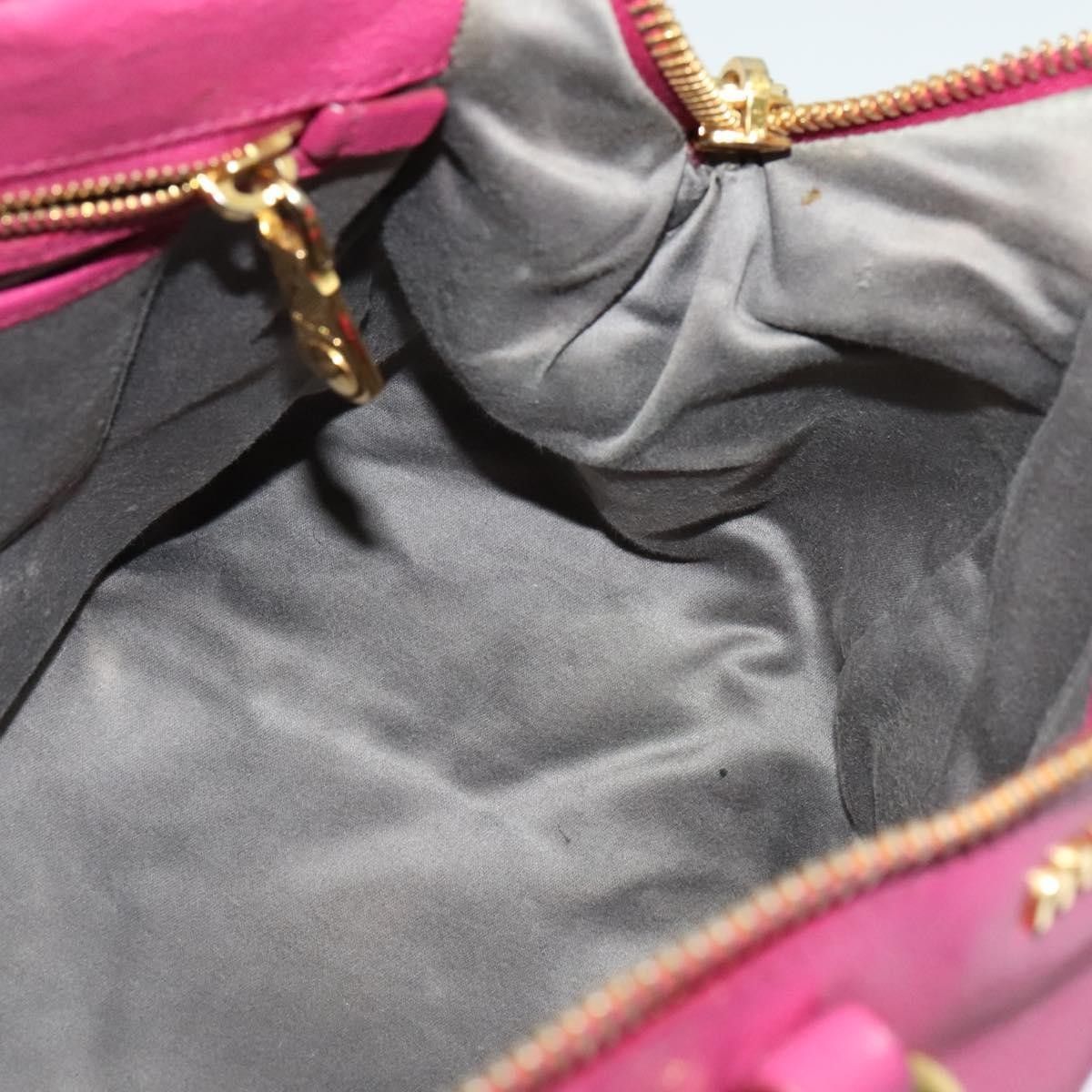Miu Miu Miu Miu Madras Bowler Bag Leather Size ONE SIZE - 21 Thumbnail