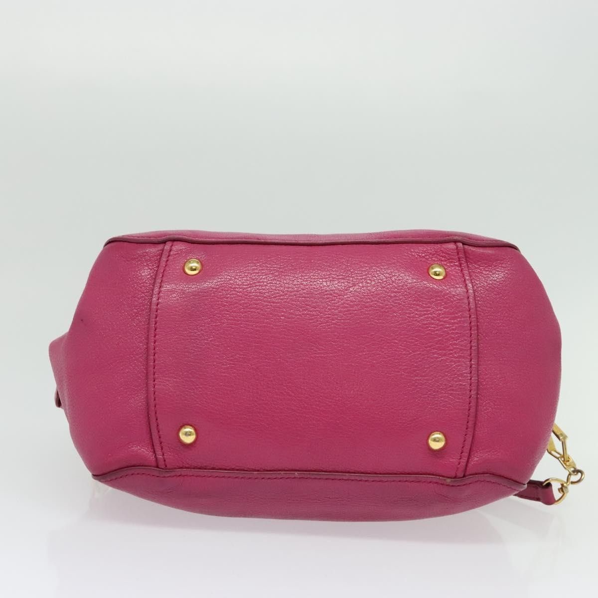 Miu Miu Miu Miu Madras Bowler Bag Leather Size ONE SIZE - 20 Thumbnail
