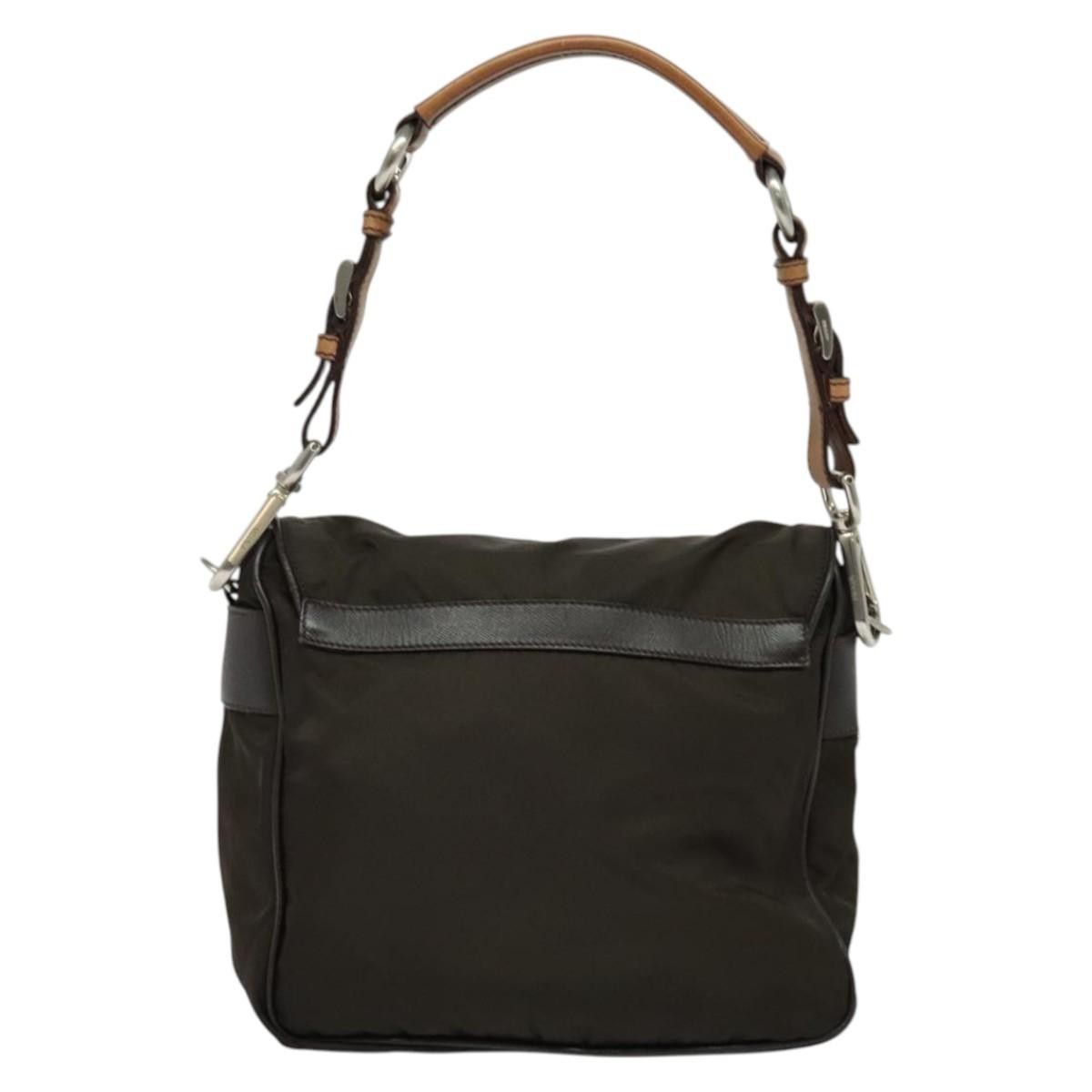 Prada Prada Vintage Flap Shoulder Bag Nylon Size ONE SIZE - 2 Thumbnail