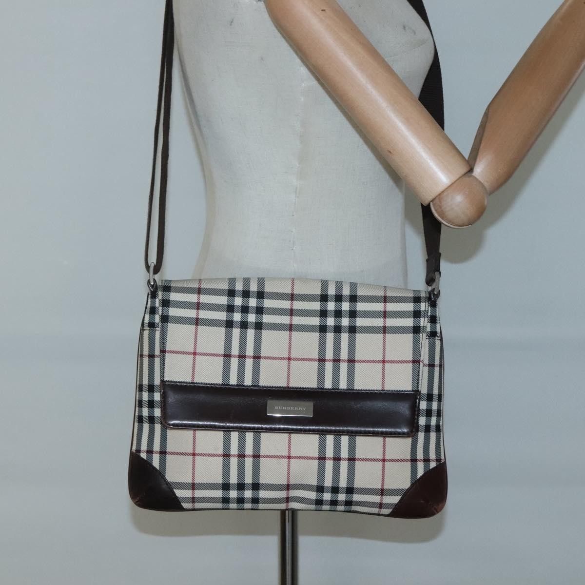 Burberry Burberry Nova check Shoulder bag Canvas Size ONE SIZE - 12 Thumbnail