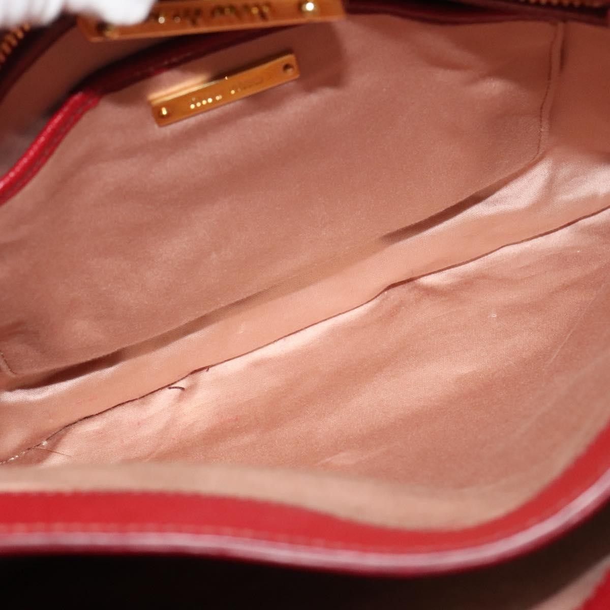 Miu Miu Miu Miu Madras Convertible Lock Tote Leather Size ONE SIZE - 24 Thumbnail