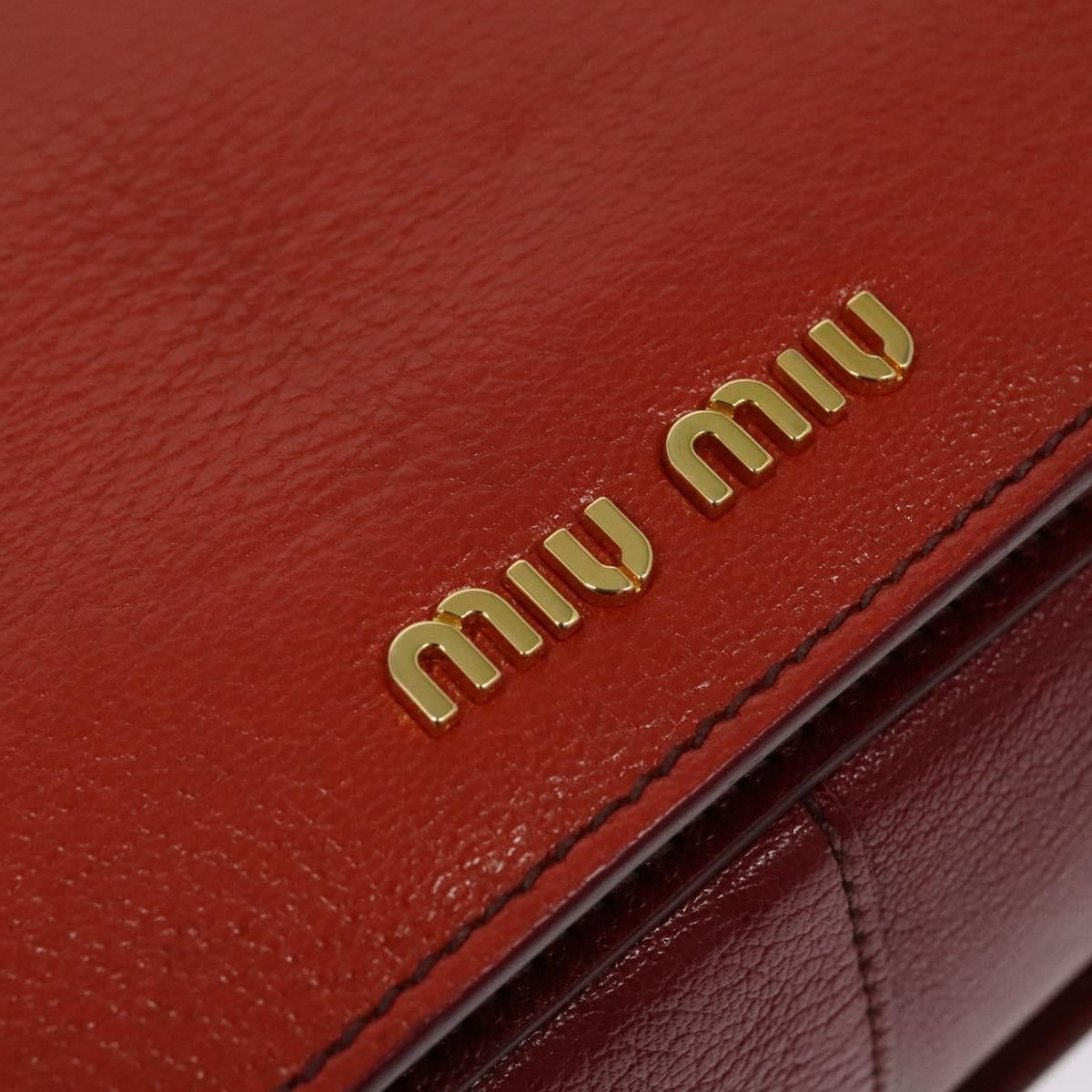 Miu Miu Miu Miu Madras Convertible Lock Tote Leather Size ONE SIZE - 14 Thumbnail