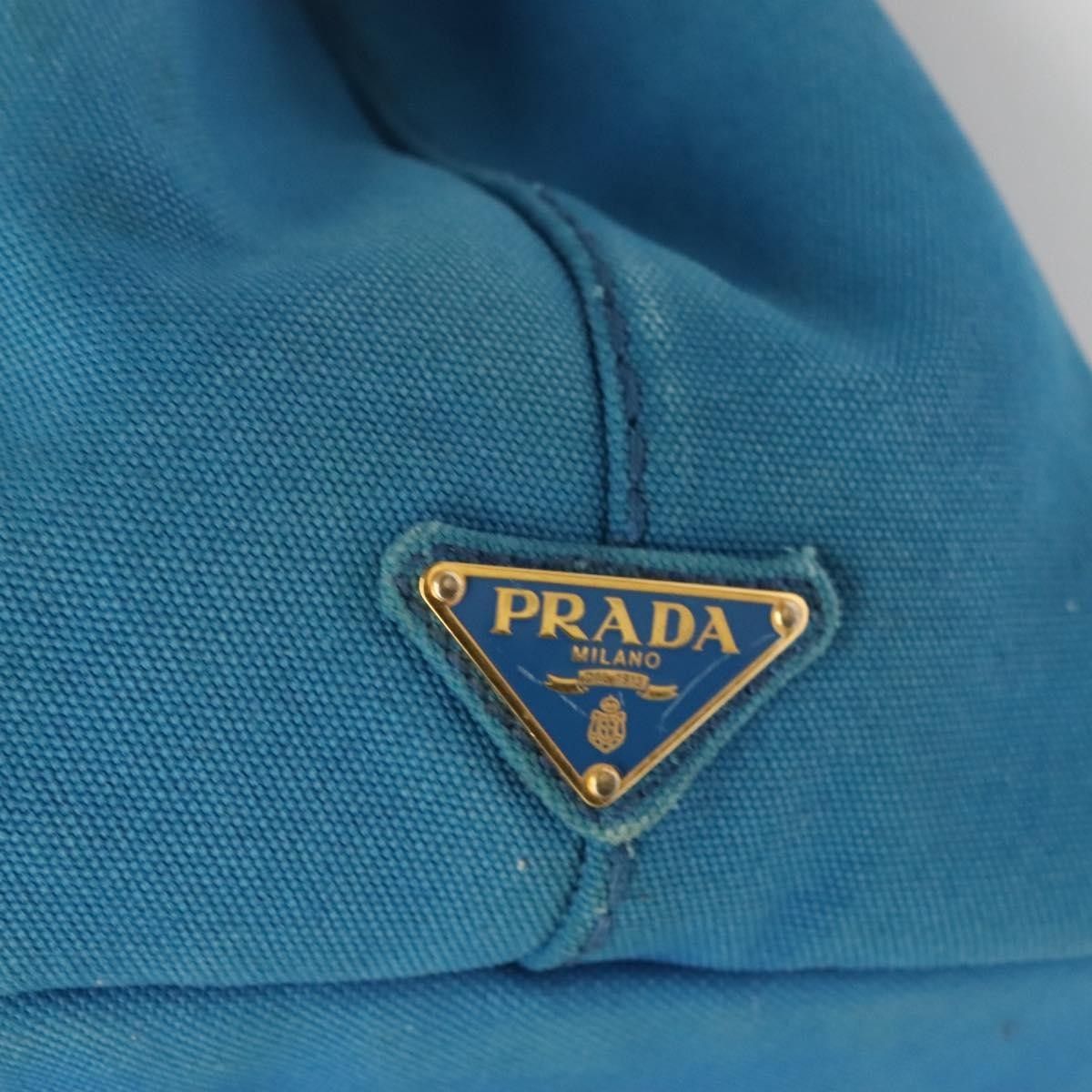 Prada Prada Canapa Convertible Tote Canvas Size ONE SIZE - 19 Thumbnail