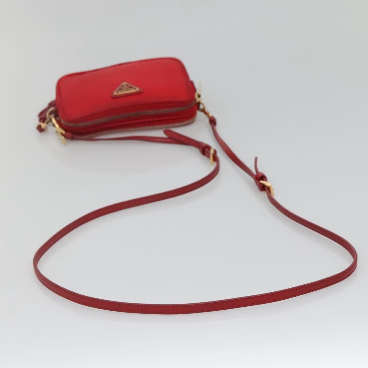 Prada Prada Double Zip Shoulder Bag Nylon Size ONE SIZE - 8 Thumbnail