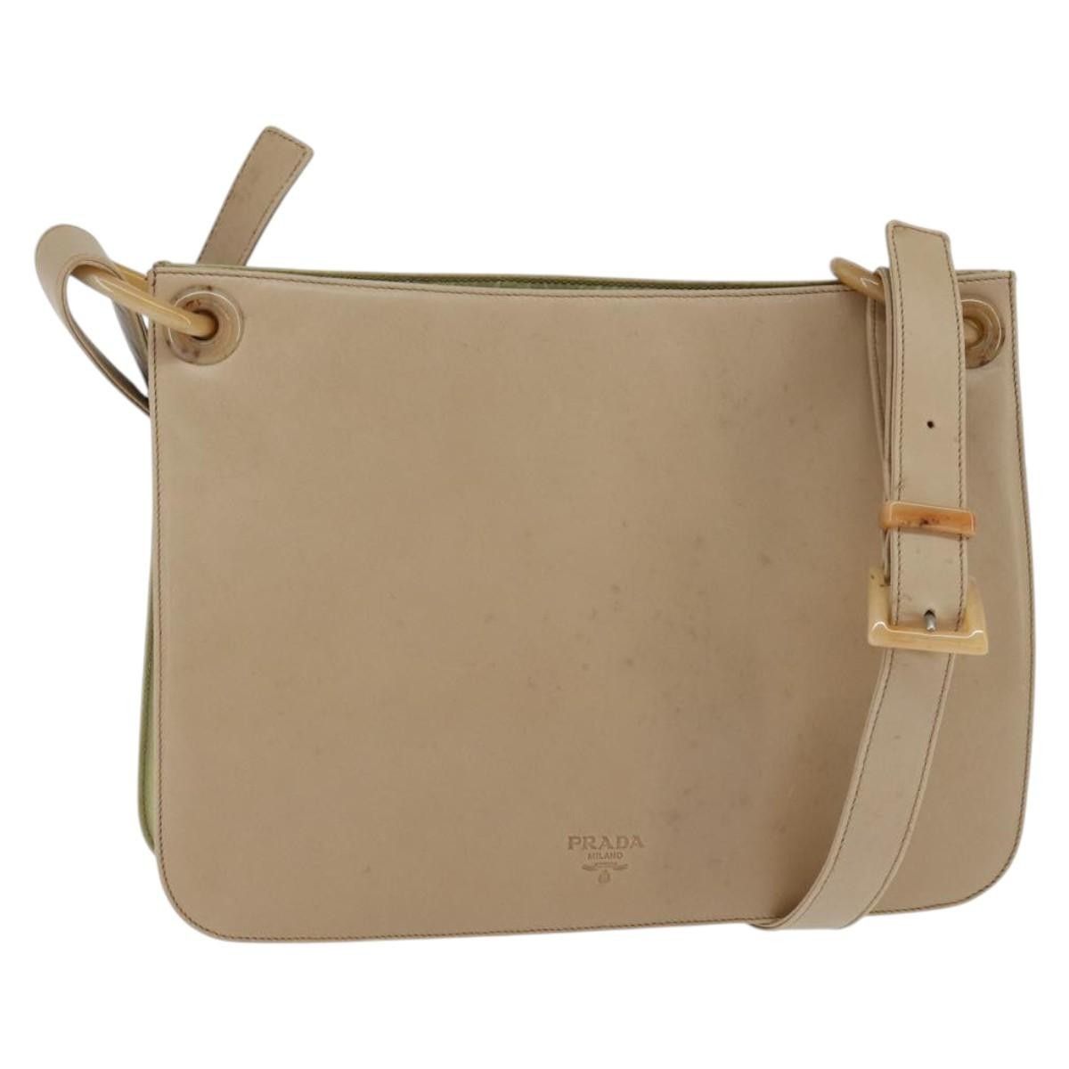 Prada Prada Vintage Shoulder Bag Leather Size ONE SIZE - 14 Thumbnail