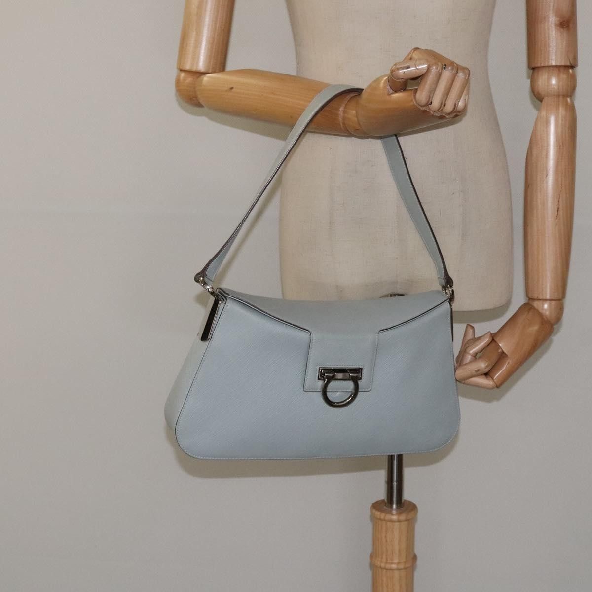 Salvatore Ferragamo Salvatore Ferragamo Gancini Shoulder Bag Leather Size ONE SIZE - 14 Thumbnail
