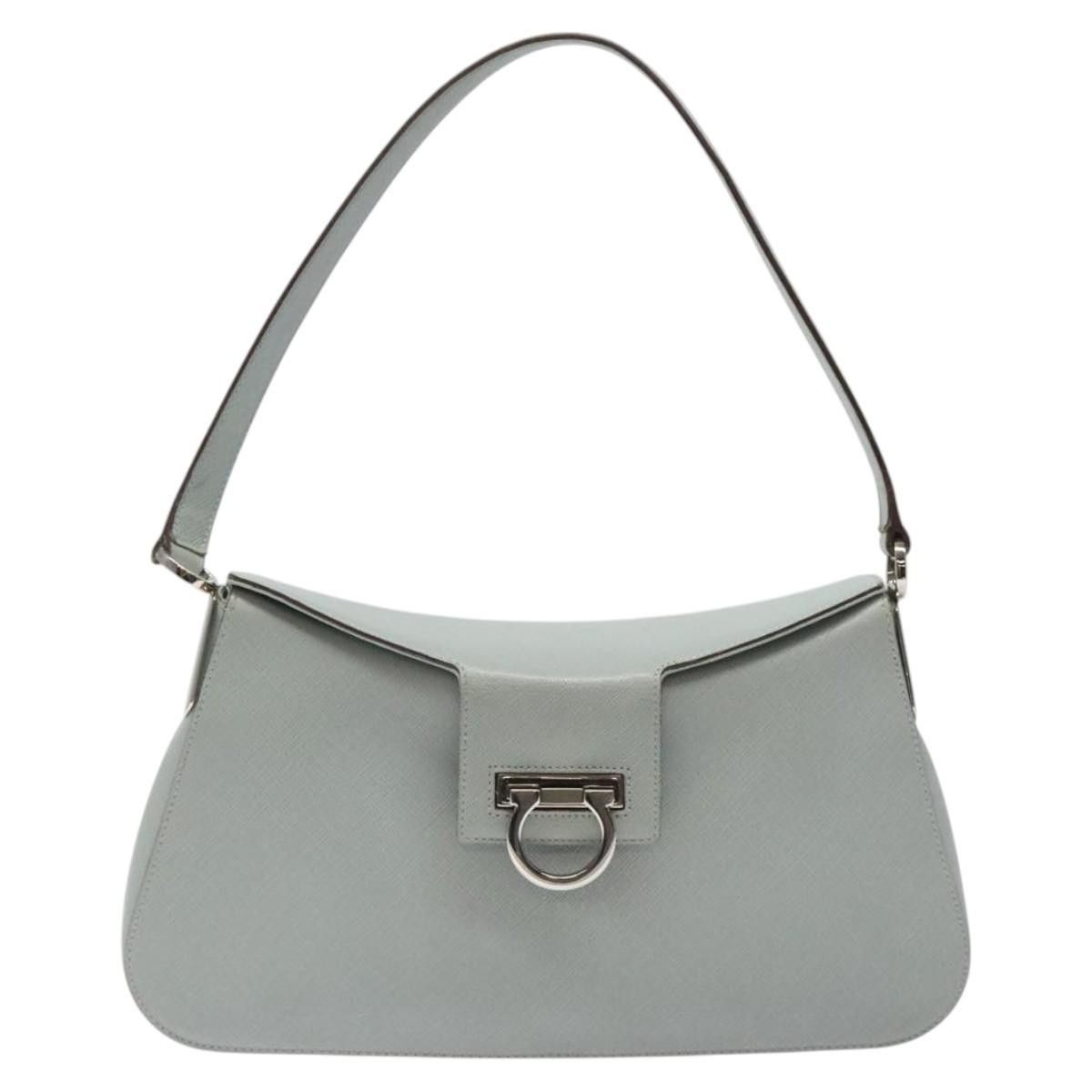 Salvatore Ferragamo Salvatore Ferragamo Gancini Shoulder Bag Leather Size ONE SIZE - 17 Thumbnail