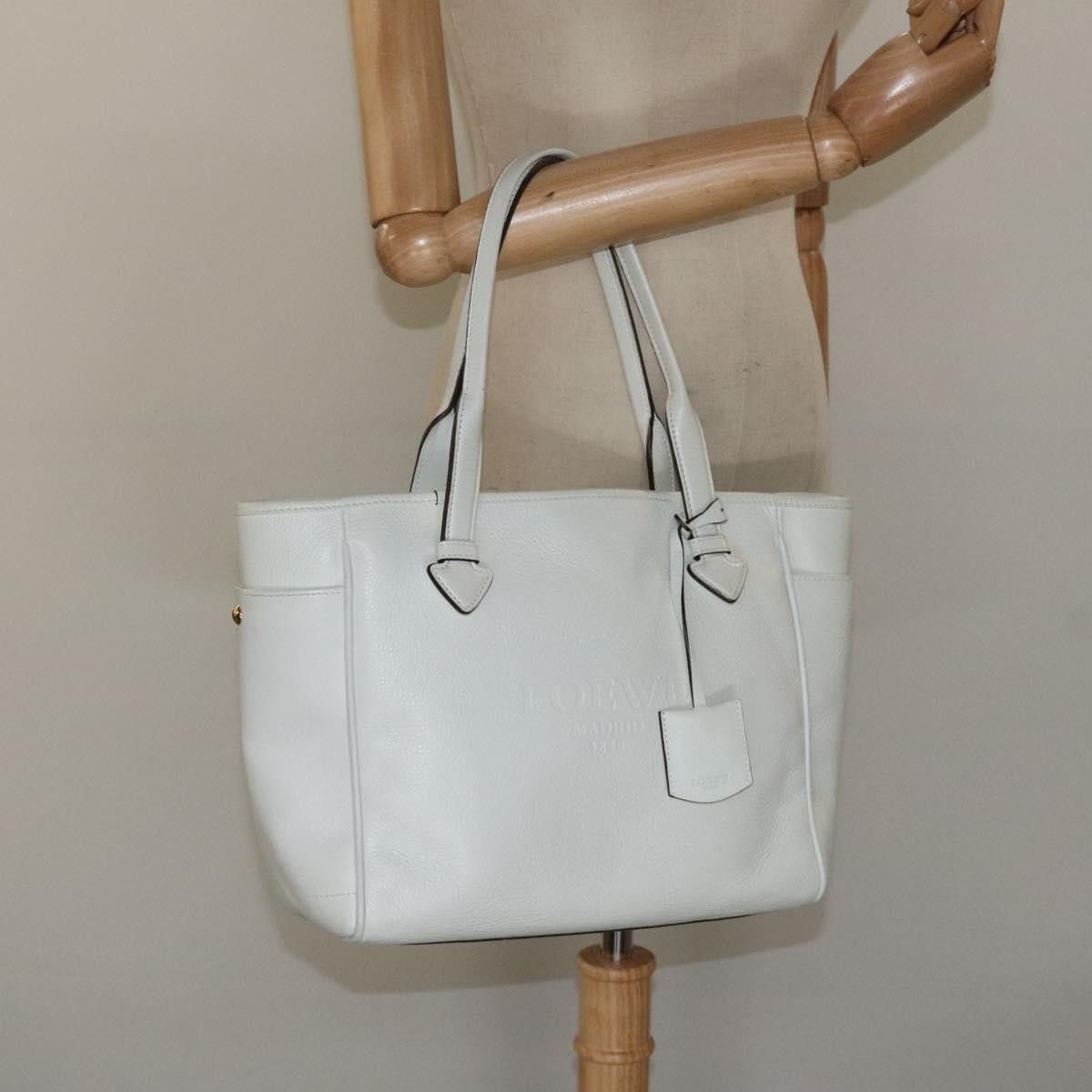 Loewe Loewe Heritage Tote Leather Size ONE SIZE - 14 Thumbnail