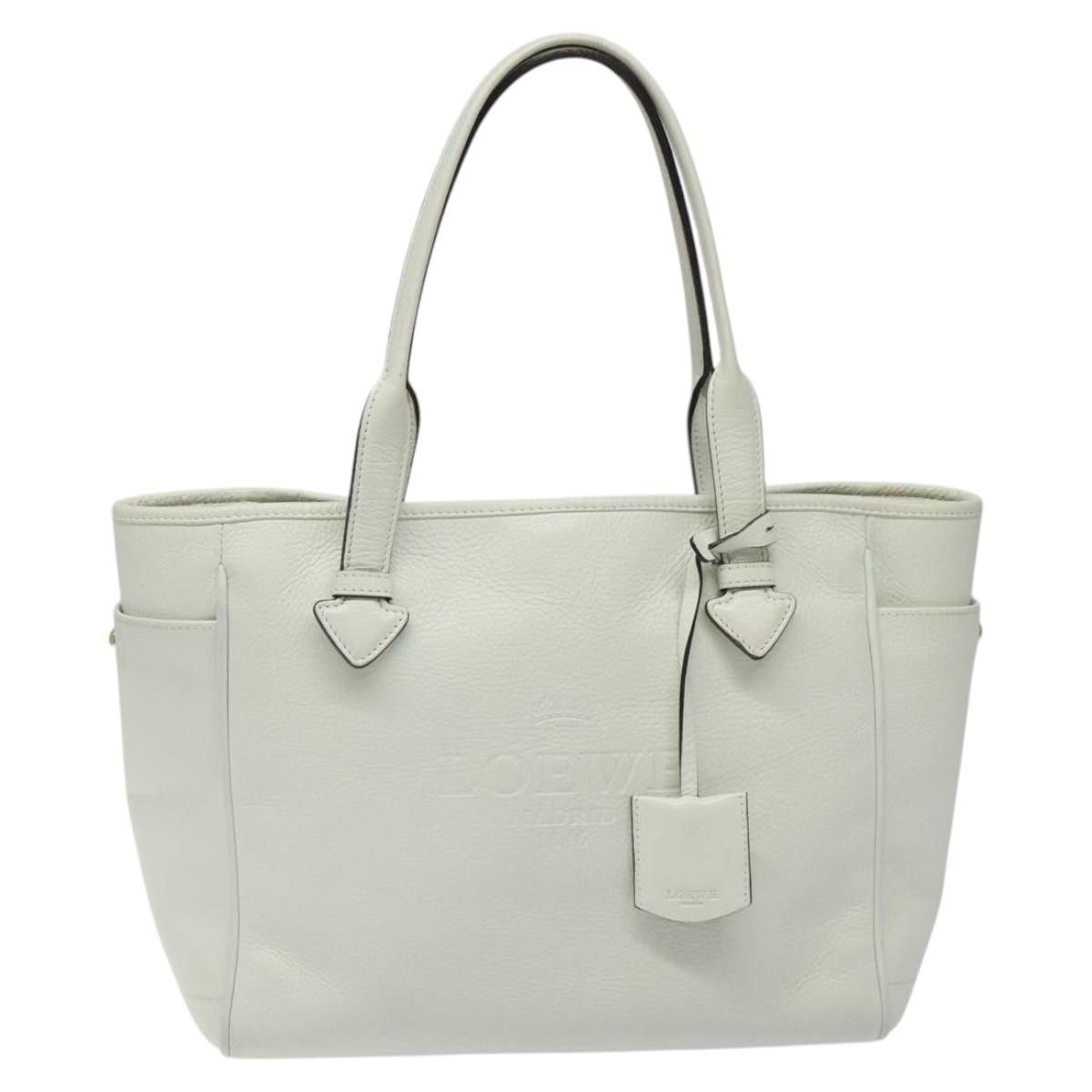 Loewe Loewe Heritage Tote Leather Size ONE SIZE - 18 Thumbnail