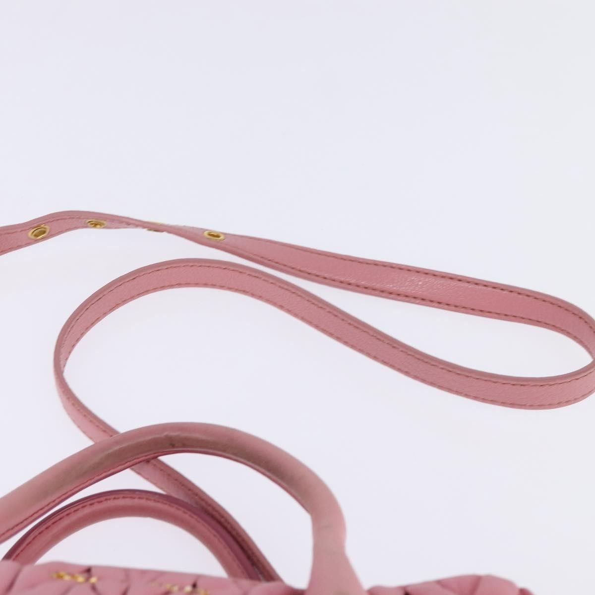 Miu Miu Miu Miu Side Zip Convertible Tote Matelasse Leather Size ONE SIZE - 17 Thumbnail