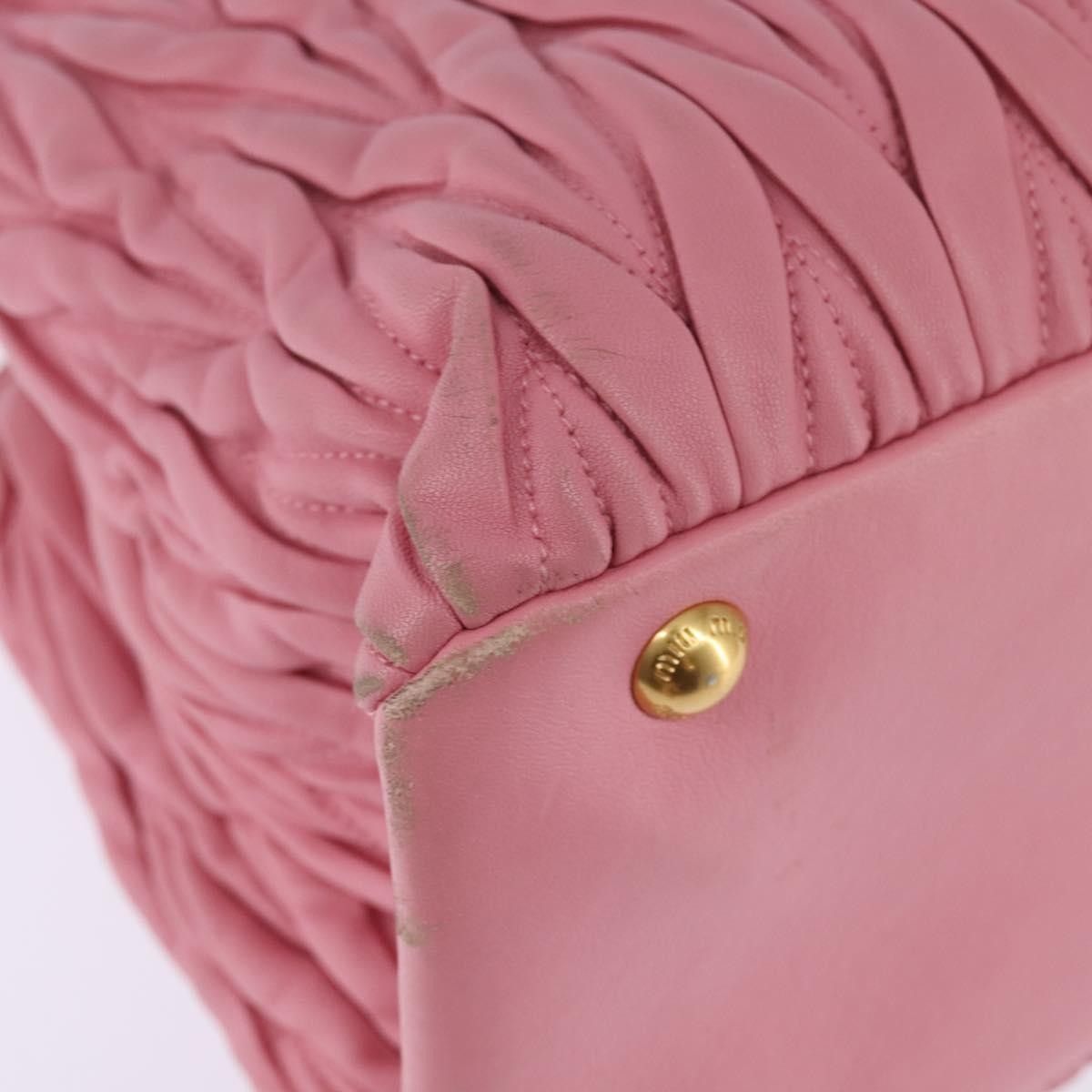 Miu Miu Miu Miu Side Zip Convertible Tote Matelasse Leather Size ONE SIZE - 9 Thumbnail