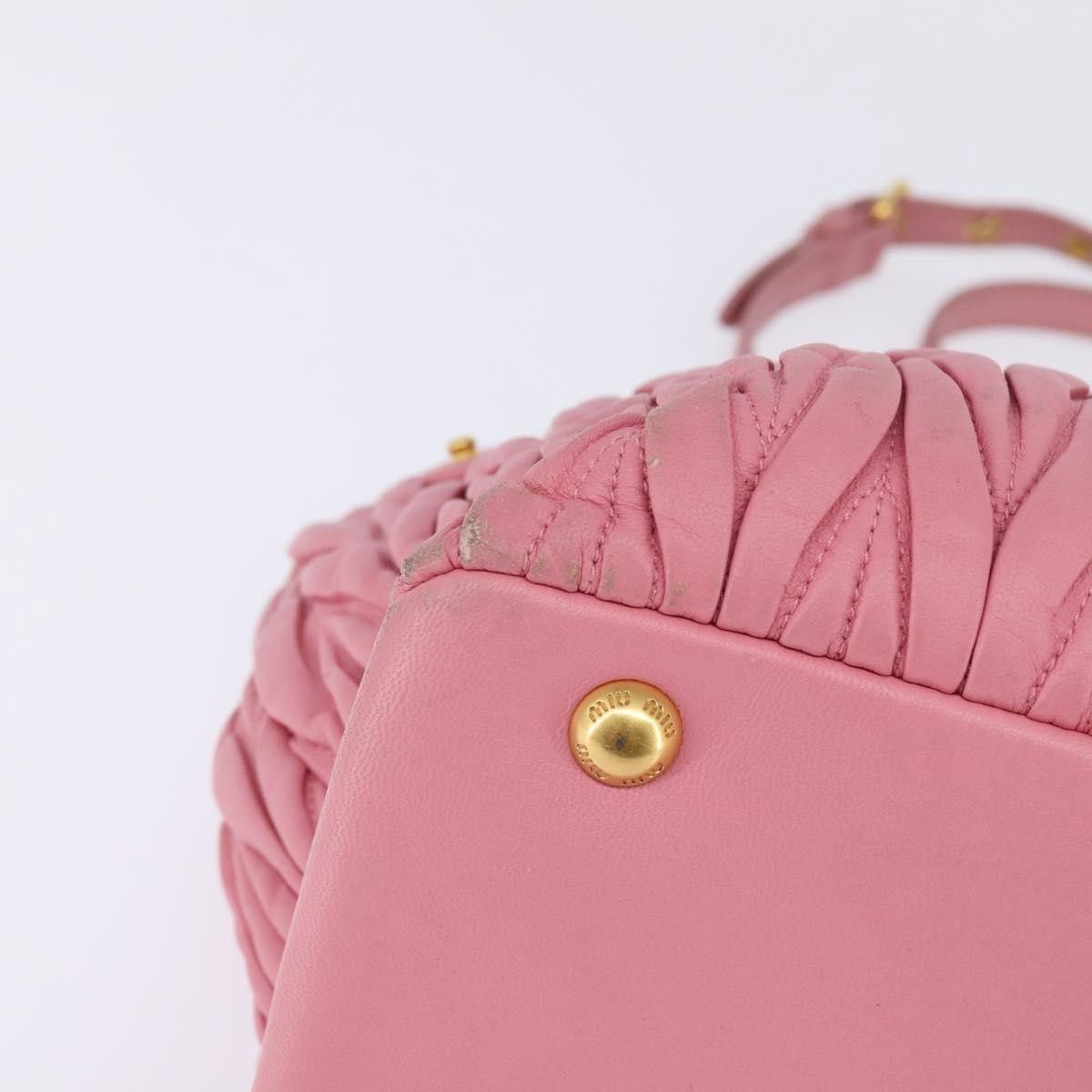 Miu Miu Miu Miu Side Zip Convertible Tote Matelasse Leather Size ONE SIZE - 11 Thumbnail