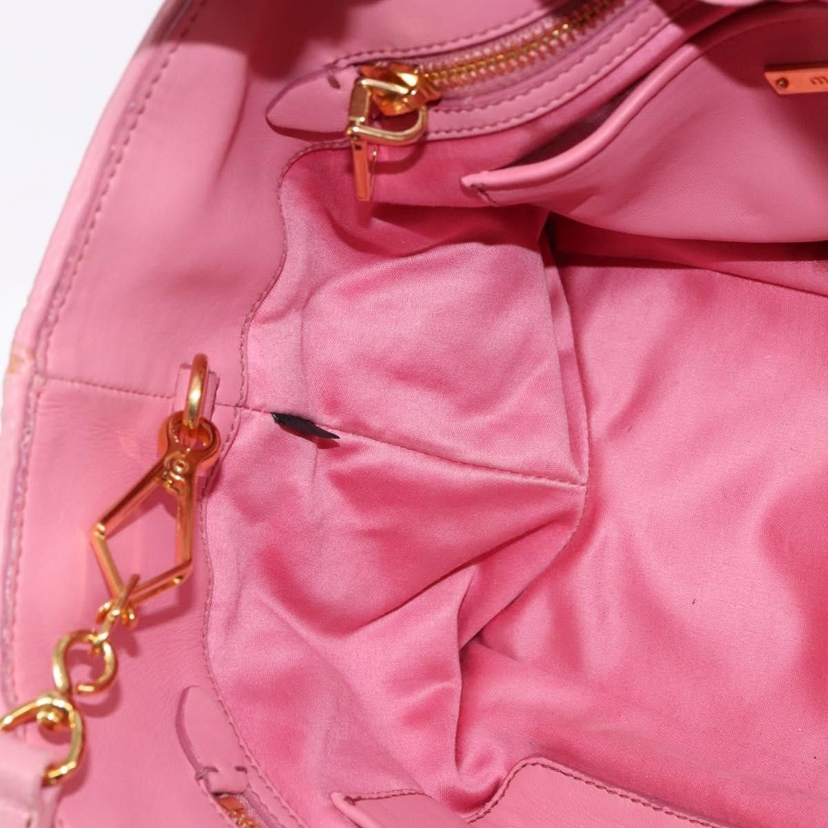 Miu Miu Miu Miu Side Zip Convertible Tote Matelasse Leather Size ONE SIZE - 23 Thumbnail