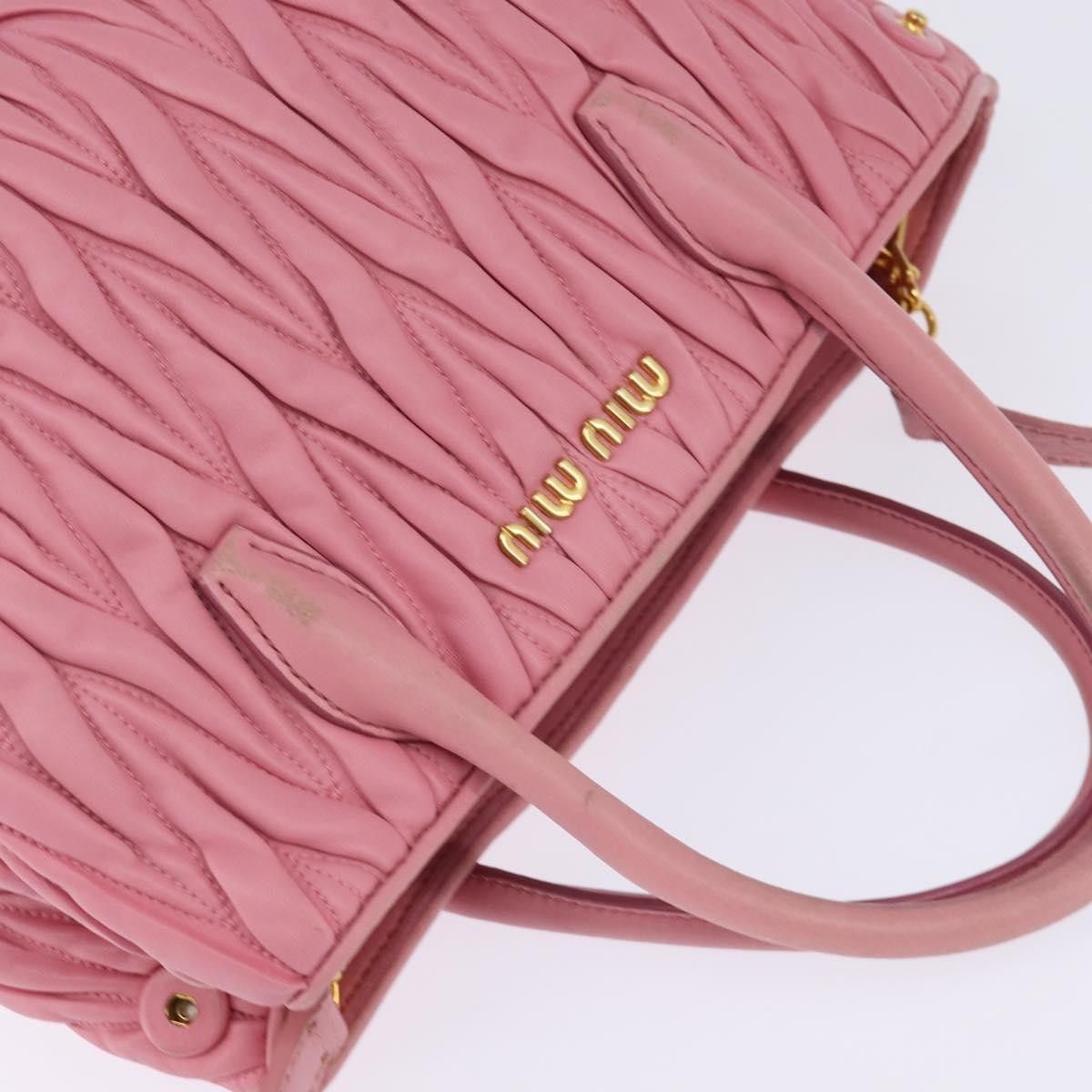 Miu Miu Miu Miu Side Zip Convertible Tote Matelasse Leather Size ONE SIZE - 21 Thumbnail